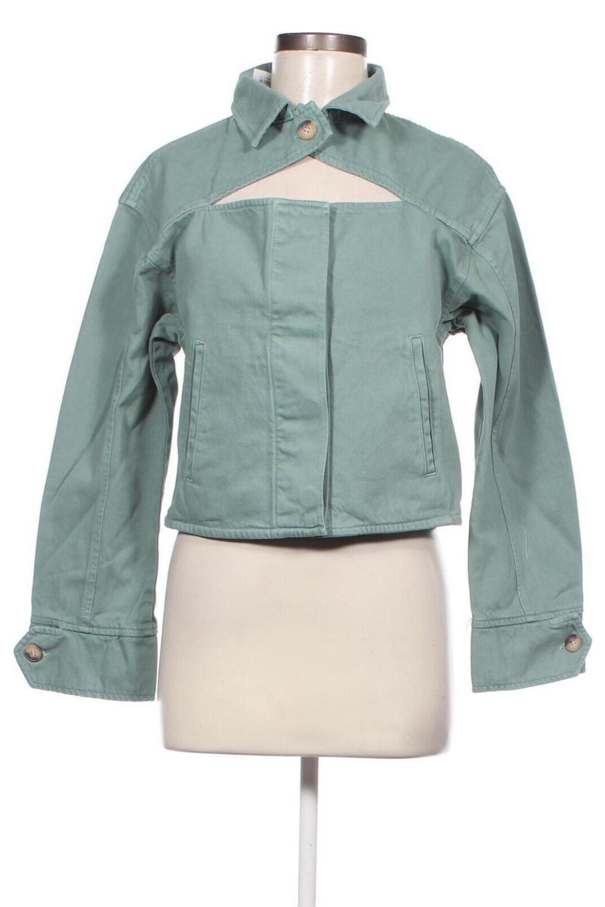 Γυναικείο μπουφάν NA-KD, Μέγεθος S, Χρώμα Πράσινο, Τιμή 75,26 €