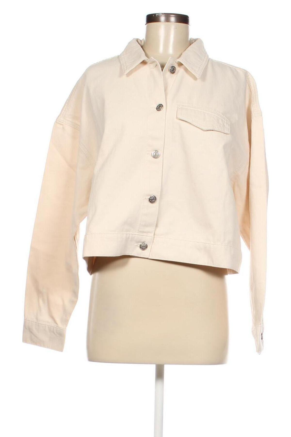 Γυναικείο μπουφάν NA-KD, Μέγεθος M, Χρώμα  Μπέζ, Τιμή 19,45 €