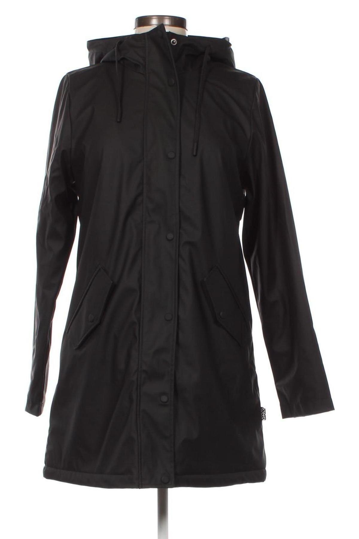 Γυναικείο μπουφάν ONLY, Μέγεθος XS, Χρώμα Μαύρο, Τιμή 27,90 €