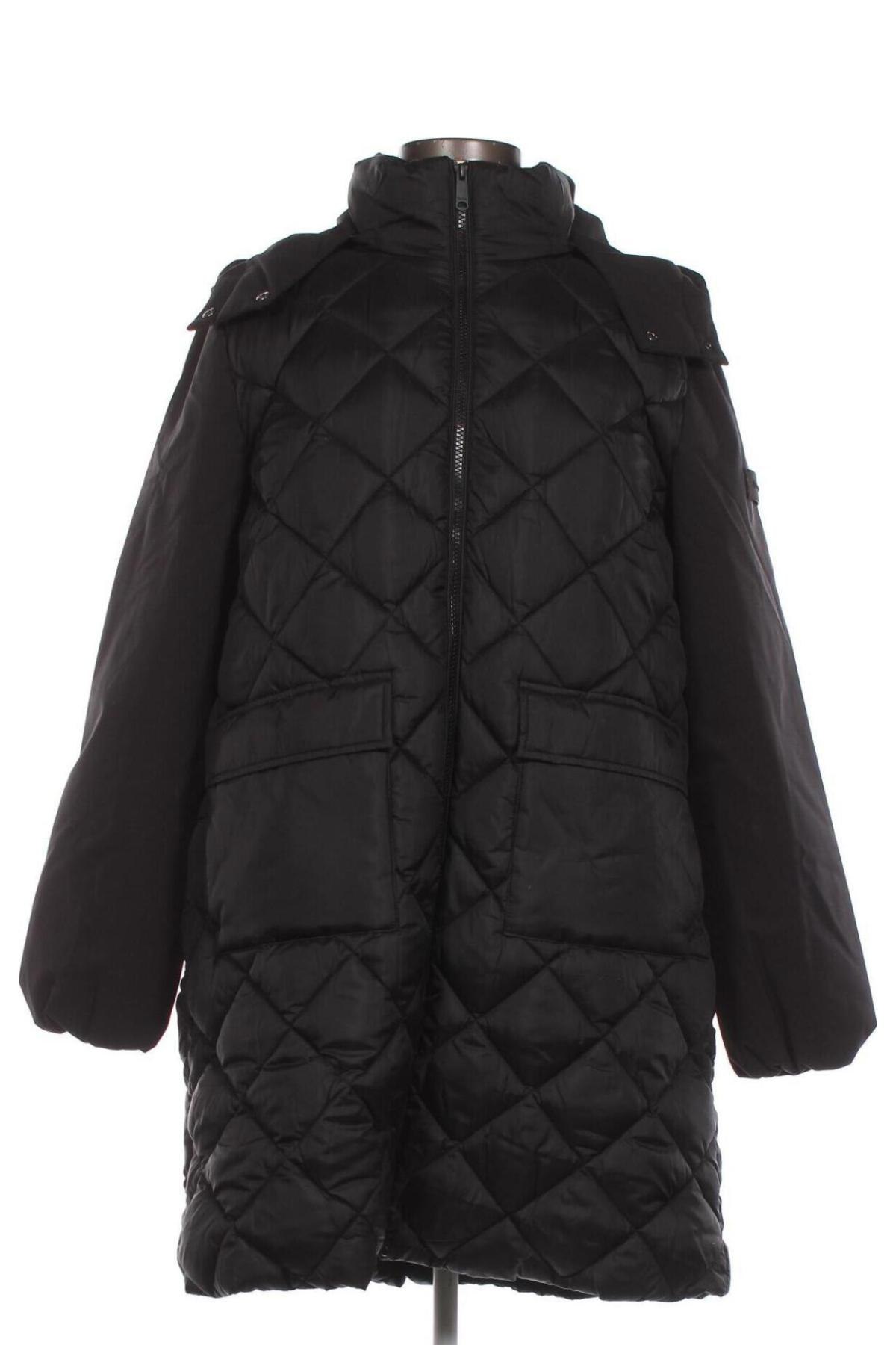 Γυναικείο μπουφάν Tom Tailor, Μέγεθος XL, Χρώμα Μαύρο, Τιμή 82,99 €
