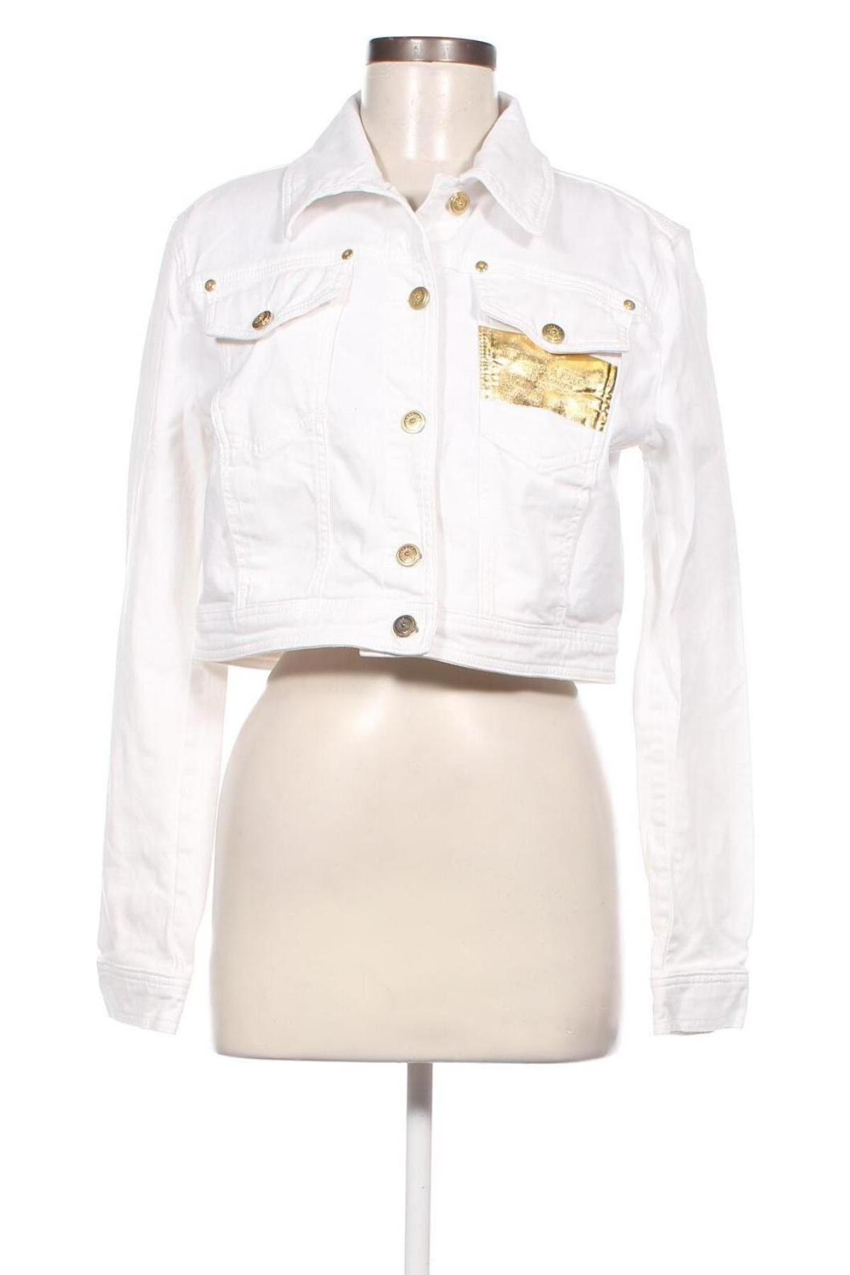 Γυναικείο μπουφάν Versace Jeans, Μέγεθος M, Χρώμα Λευκό, Τιμή 169,07 €