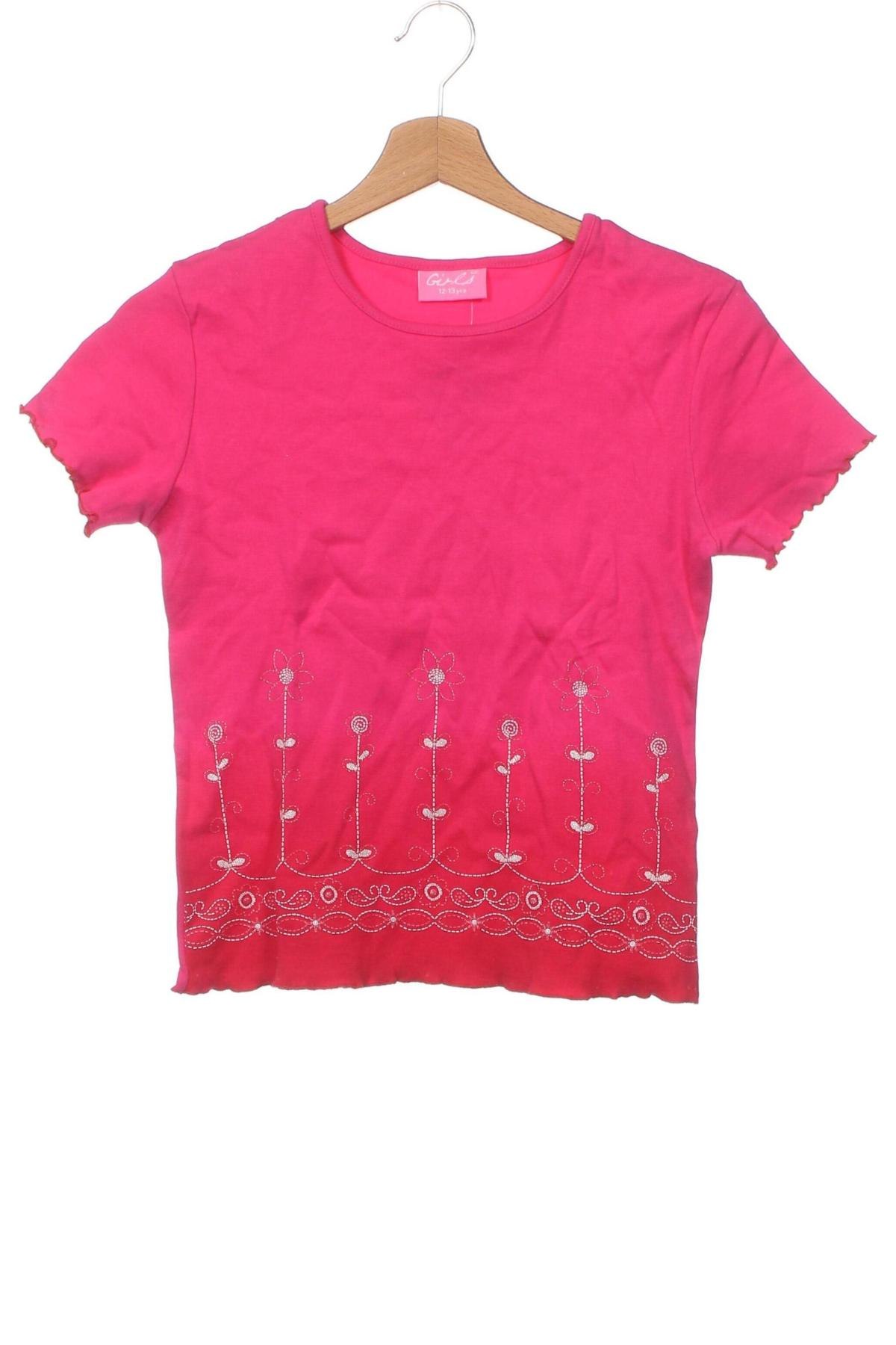Παιδική μπλούζα, Μέγεθος 12-13y/ 158-164 εκ., Χρώμα Ρόζ , Τιμή 7,08 €