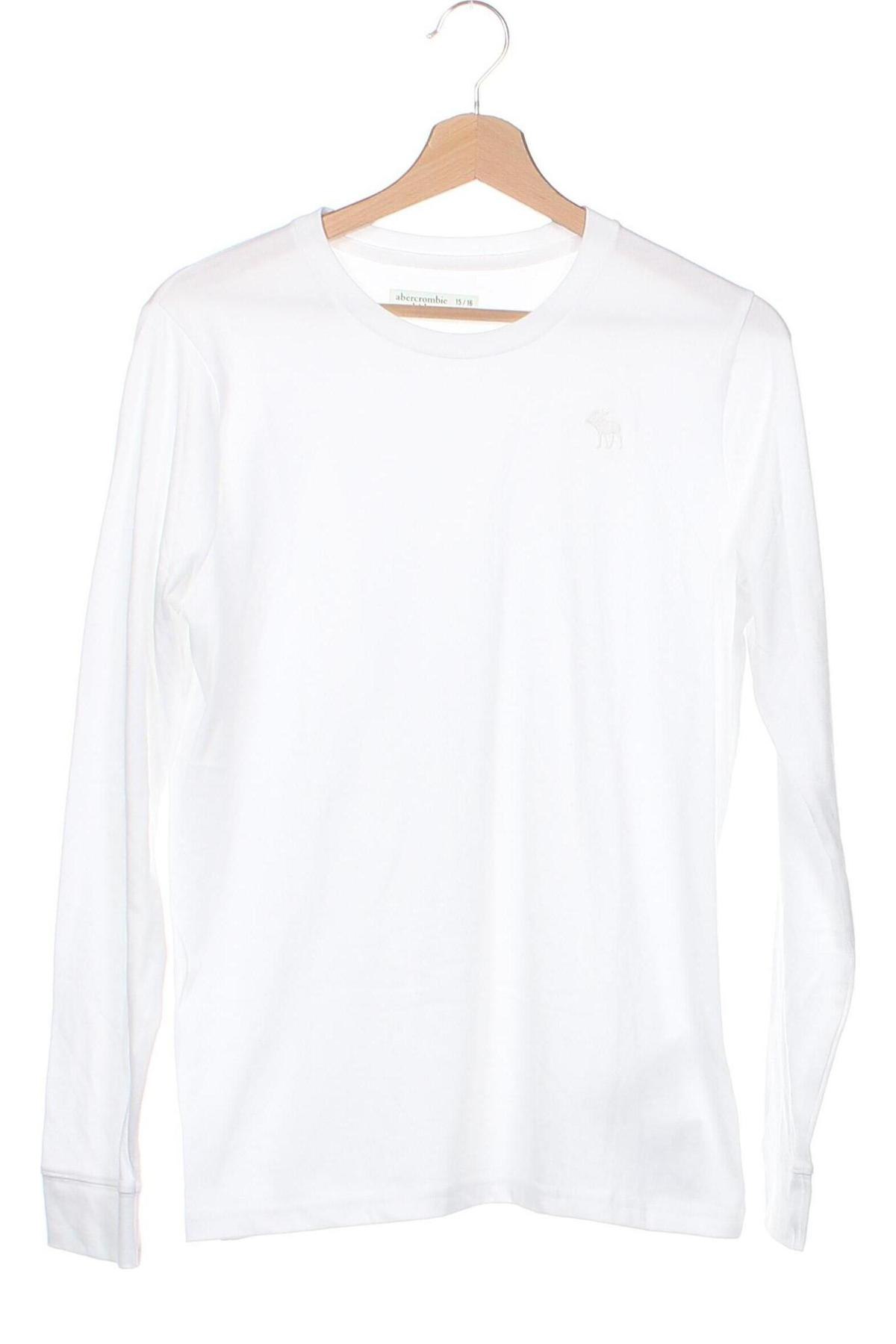 Детска блуза Abercrombie & Fitch, Размер 15-18y/ 170-176 см, Цвят Бял, Цена 50,56 лв.