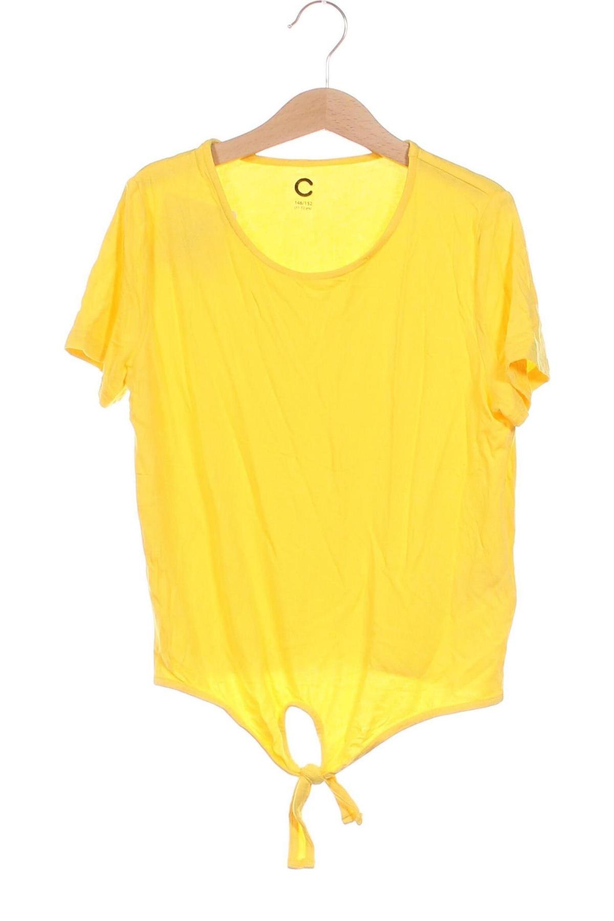 Dziecięca bluzka Cubus, Rozmiar 11-12y/ 152-158 cm, Kolor Żółty, Cena 35,18 zł