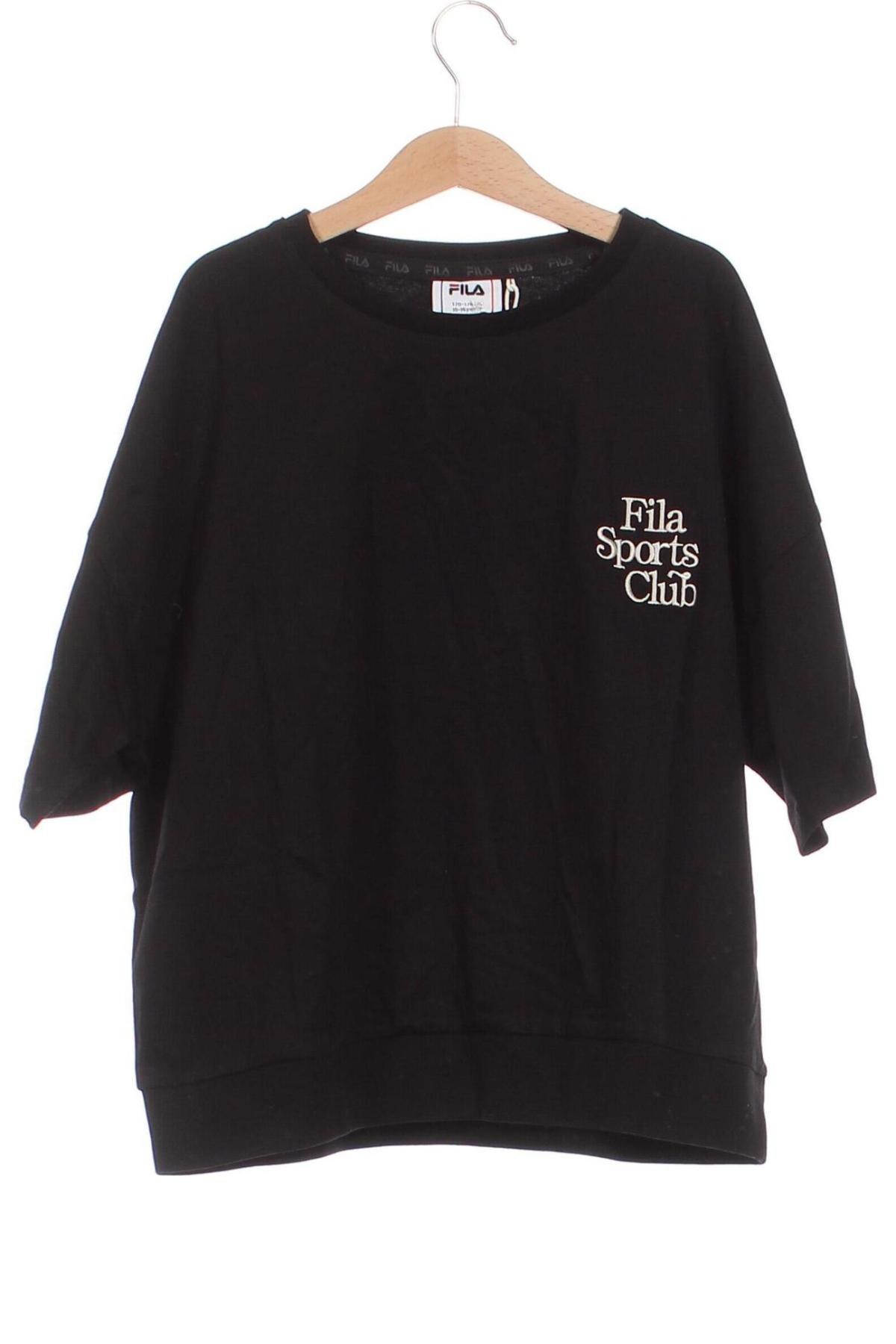 Παιδική μπλούζα FILA, Μέγεθος 15-18y/ 170-176 εκ., Χρώμα Μαύρο, Τιμή 14,87 €
