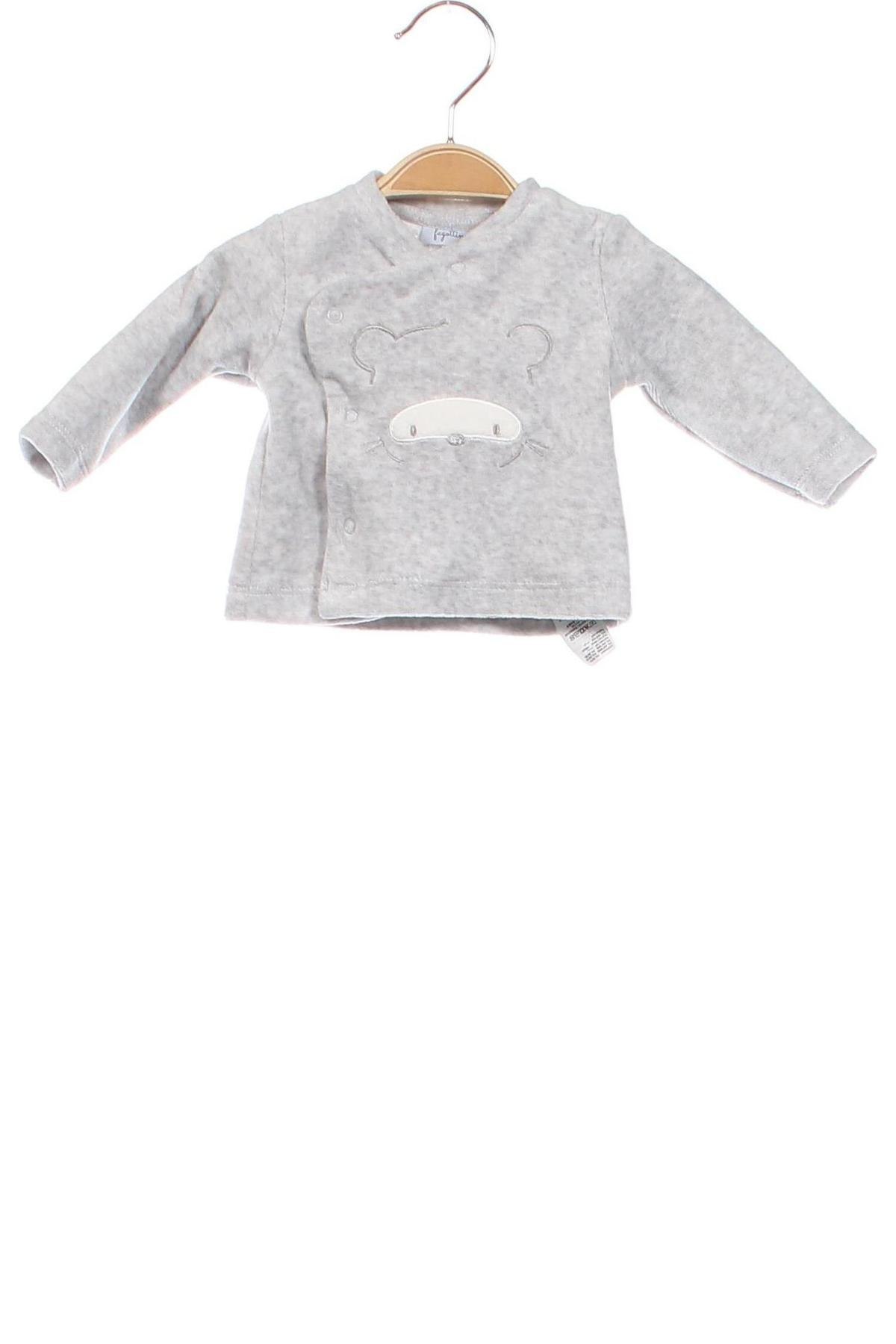 Kinder Shirt Fagottino By Oviesse, Größe 0-1m/ 50 cm, Farbe Grau, Preis € 9,28