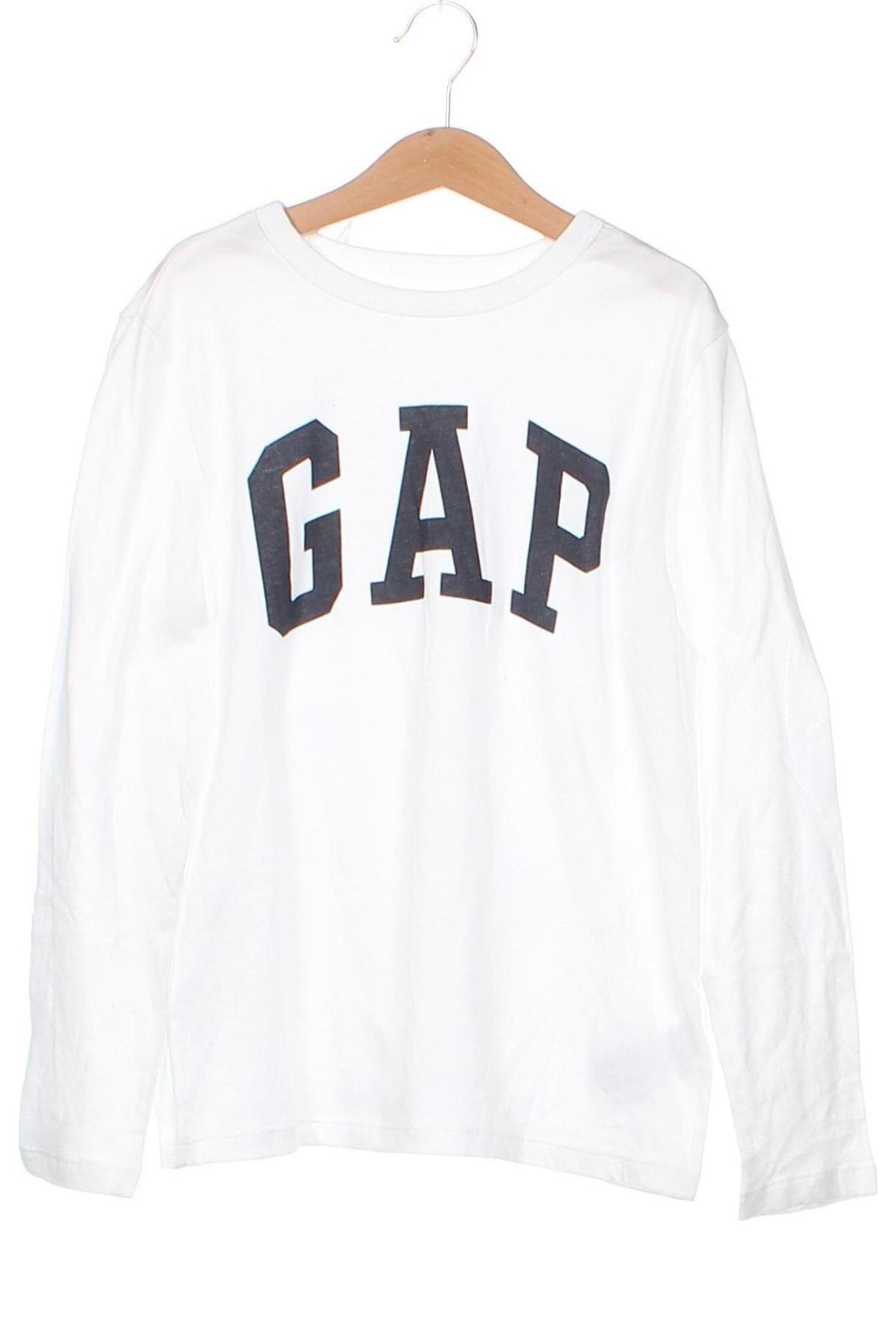 Bluză pentru copii Gap, Mărime 8-9y/ 134-140 cm, Culoare Alb, Preț 71,05 Lei
