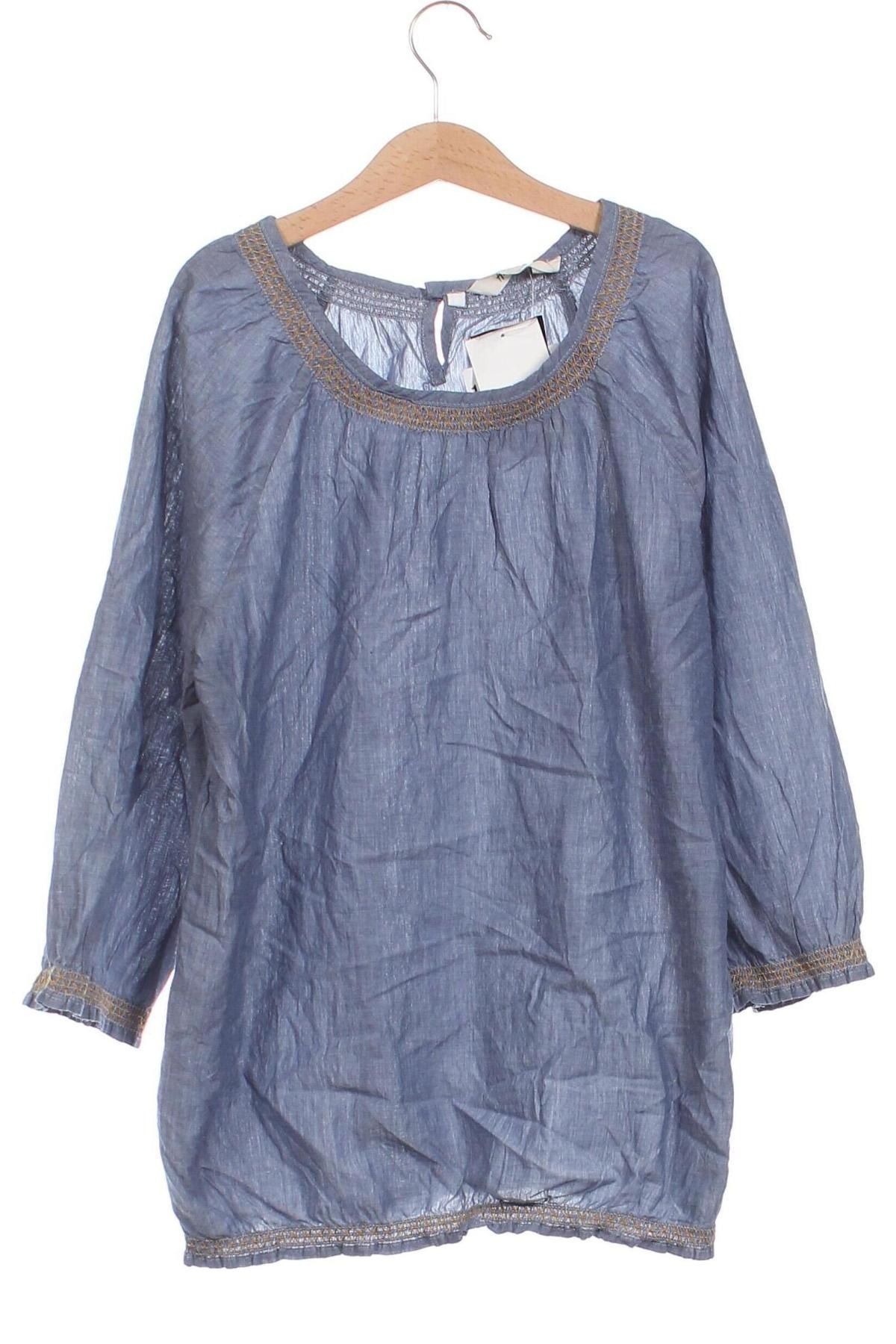 Детска блуза H&M, Размер 15-18y/ 170-176 см, Цвят Син, Цена 11,00 лв.