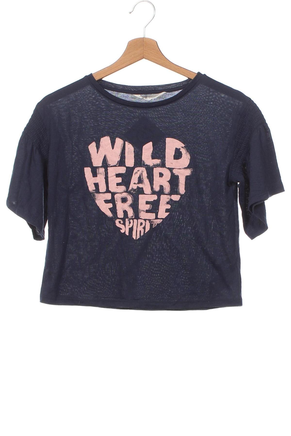 Kinder Shirt H&M, Größe 10-11y/ 146-152 cm, Farbe Blau, Preis 7,65 €