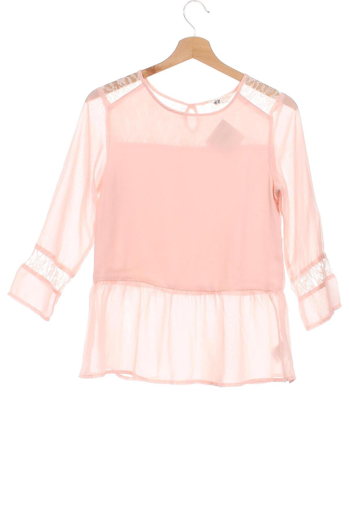 Παιδική μπλούζα H&M, Μέγεθος 13-14y/ 164-168 εκ., Χρώμα Ρόζ , Τιμή 2,15 €