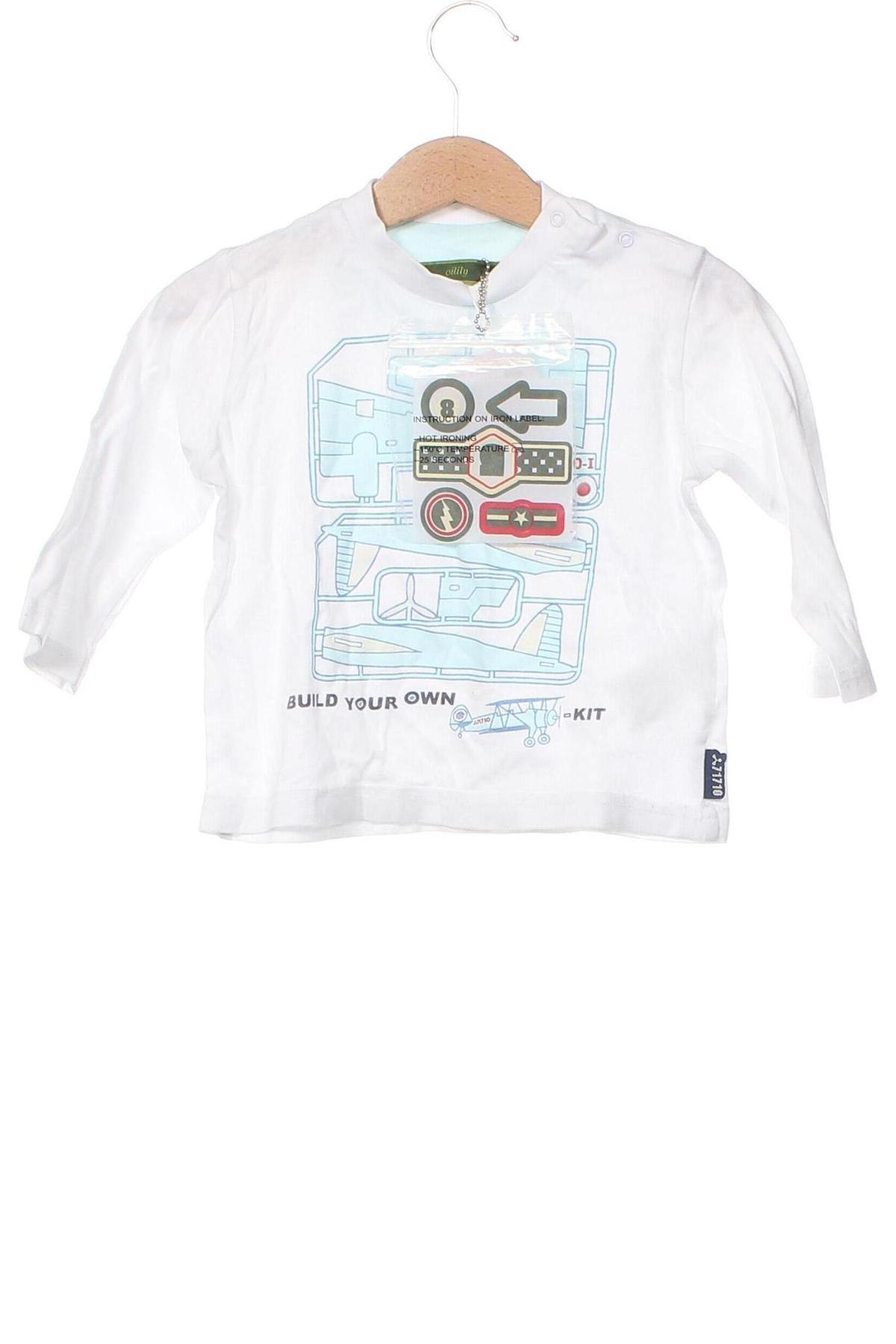 Детска блуза Oilily, Размер 12-18m/ 80-86 см, Цвят Бял, Цена 15,60 лв.