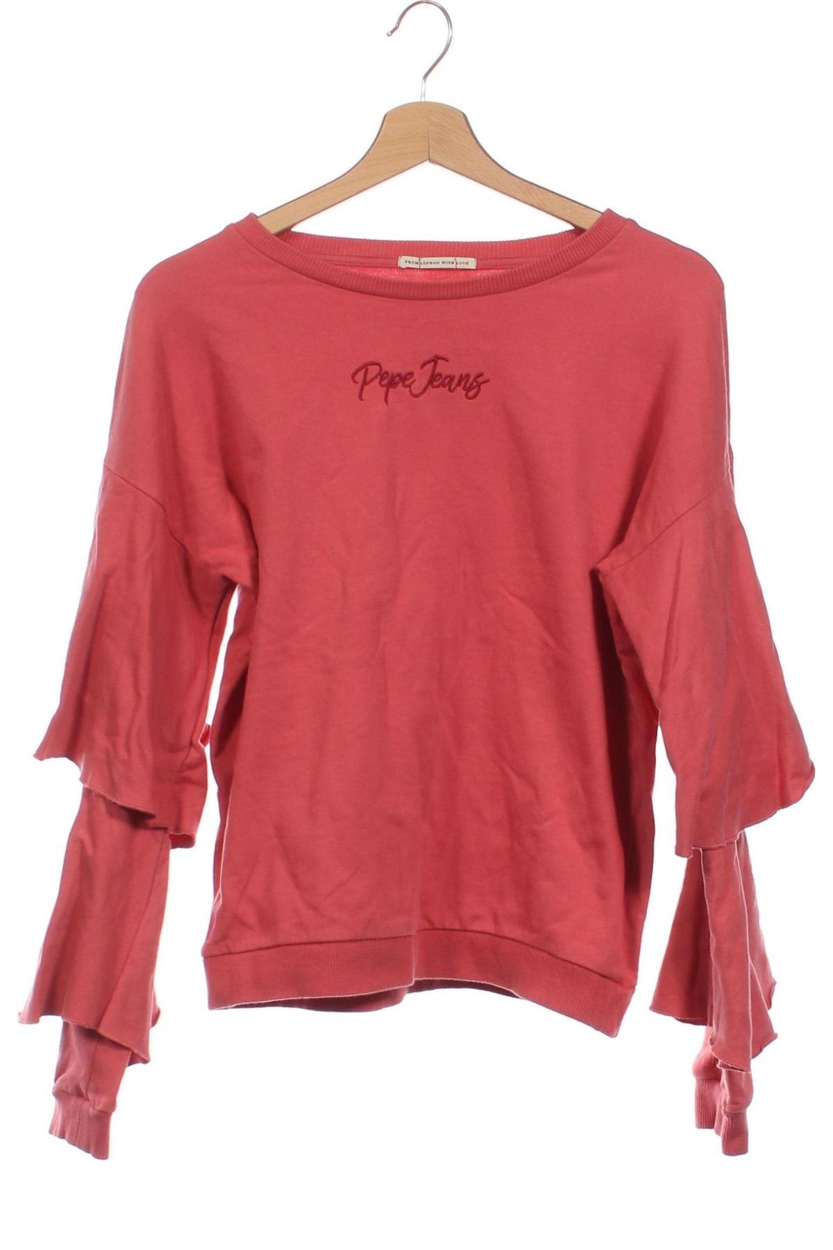 Παιδική μπλούζα Pepe Jeans, Μέγεθος 15-18y/ 170-176 εκ., Χρώμα Ρόζ , Τιμή 9,39 €