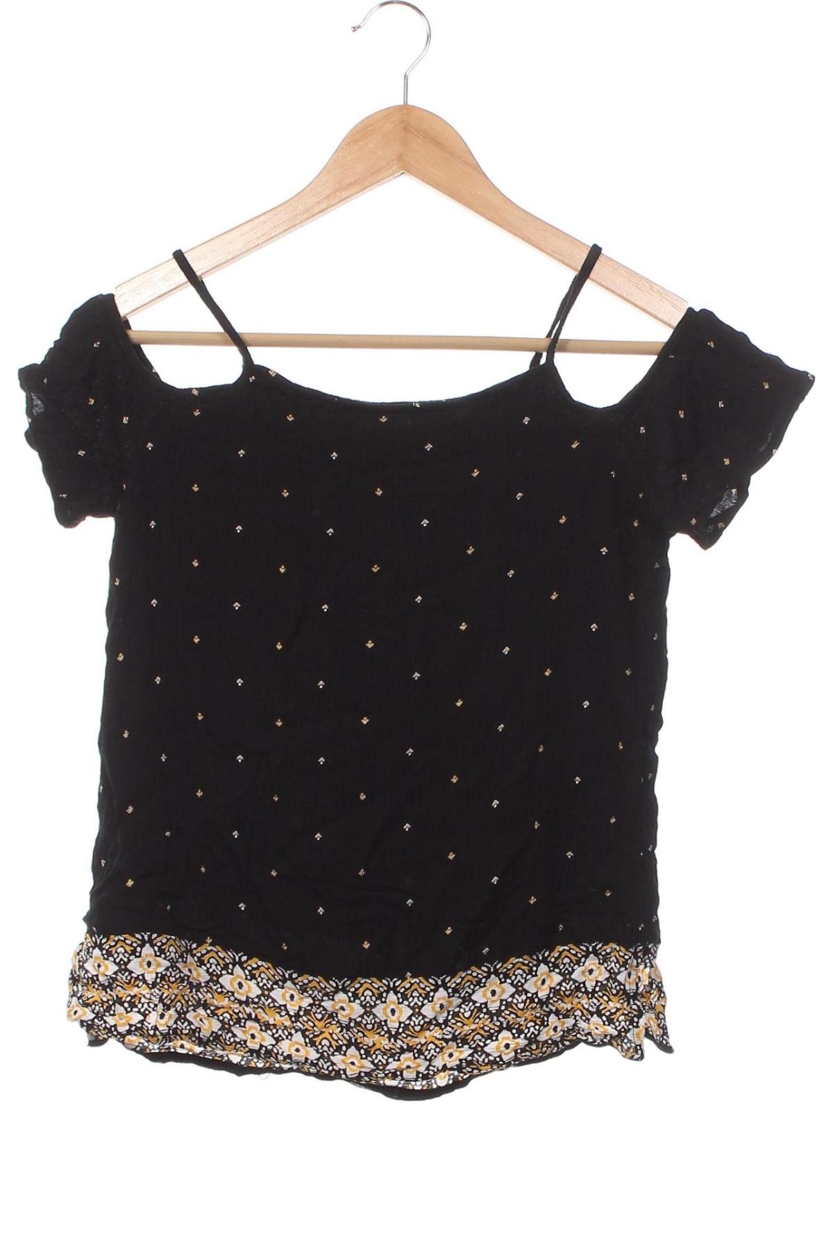 Детска блуза Yigga, Размер 12-13y/ 158-164 см, Цвят Черен, Цена 4,93 лв.