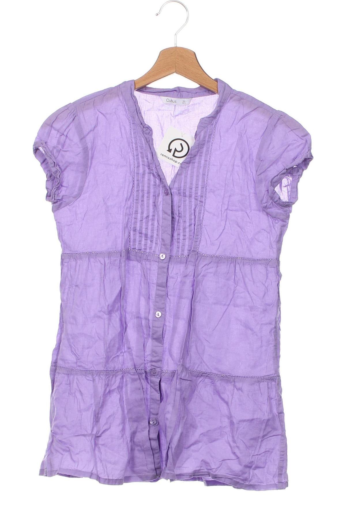Παιδικό πουκάμισο Cubus, Μέγεθος 12-13y/ 158-164 εκ., Χρώμα Βιολετί, Τιμή 2,99 €