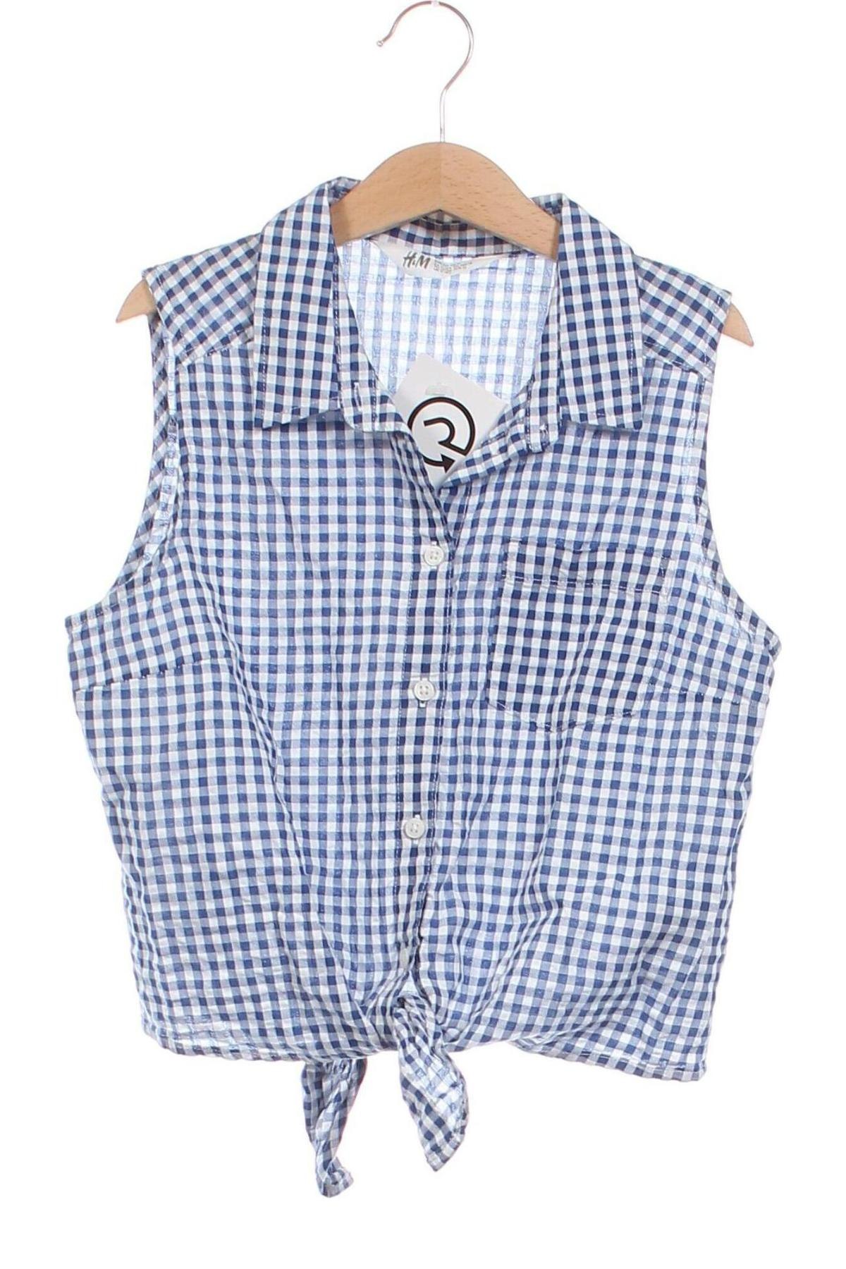 Kinderhemd H&M, Größe 11-12y/ 152-158 cm, Farbe Mehrfarbig, Preis 7,65 €