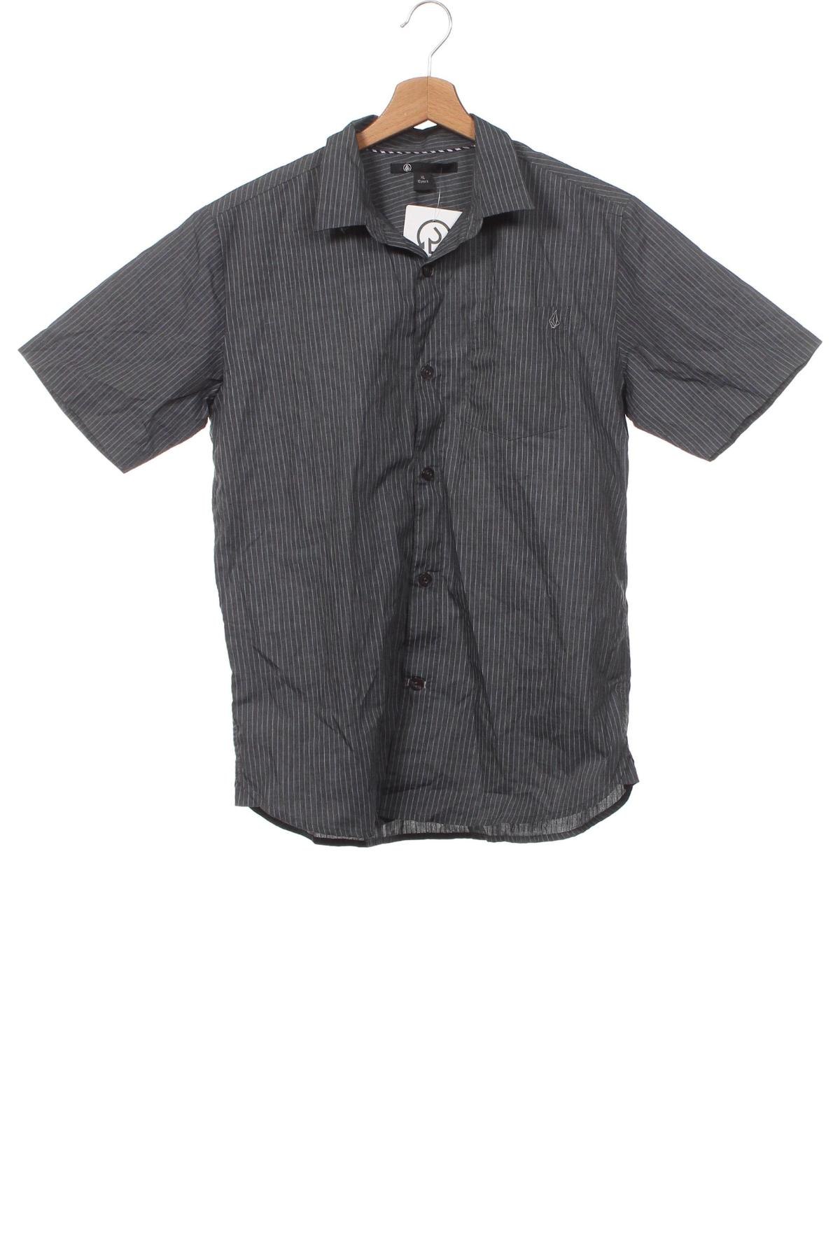 Παιδικό πουκάμισο Volcom, Μέγεθος 12-13y/ 158-164 εκ., Χρώμα Γκρί, Τιμή 13,61 €