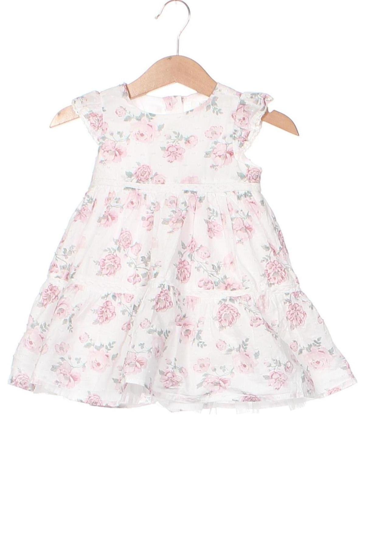 Dětské šaty  C&A, Velikost 6-9m/ 68-74 cm, Barva Bílá, Cena  124,00 Kč
