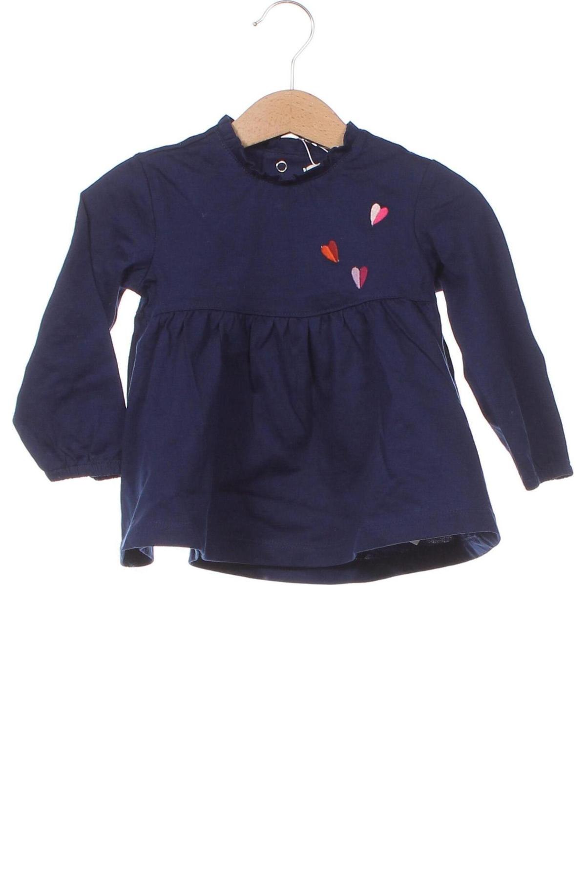 Kinderkleid Catimini, Größe 9-12m/ 74-80 cm, Farbe Blau, Preis 8,77 €