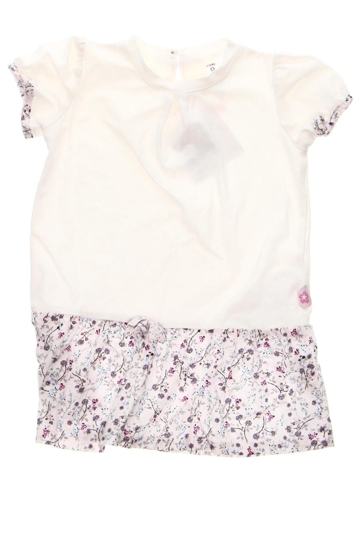 Dziecięca sukienka Coccodrillo, Rozmiar 9-12m/ 74-80 cm, Kolor Biały, Cena 16,99 zł