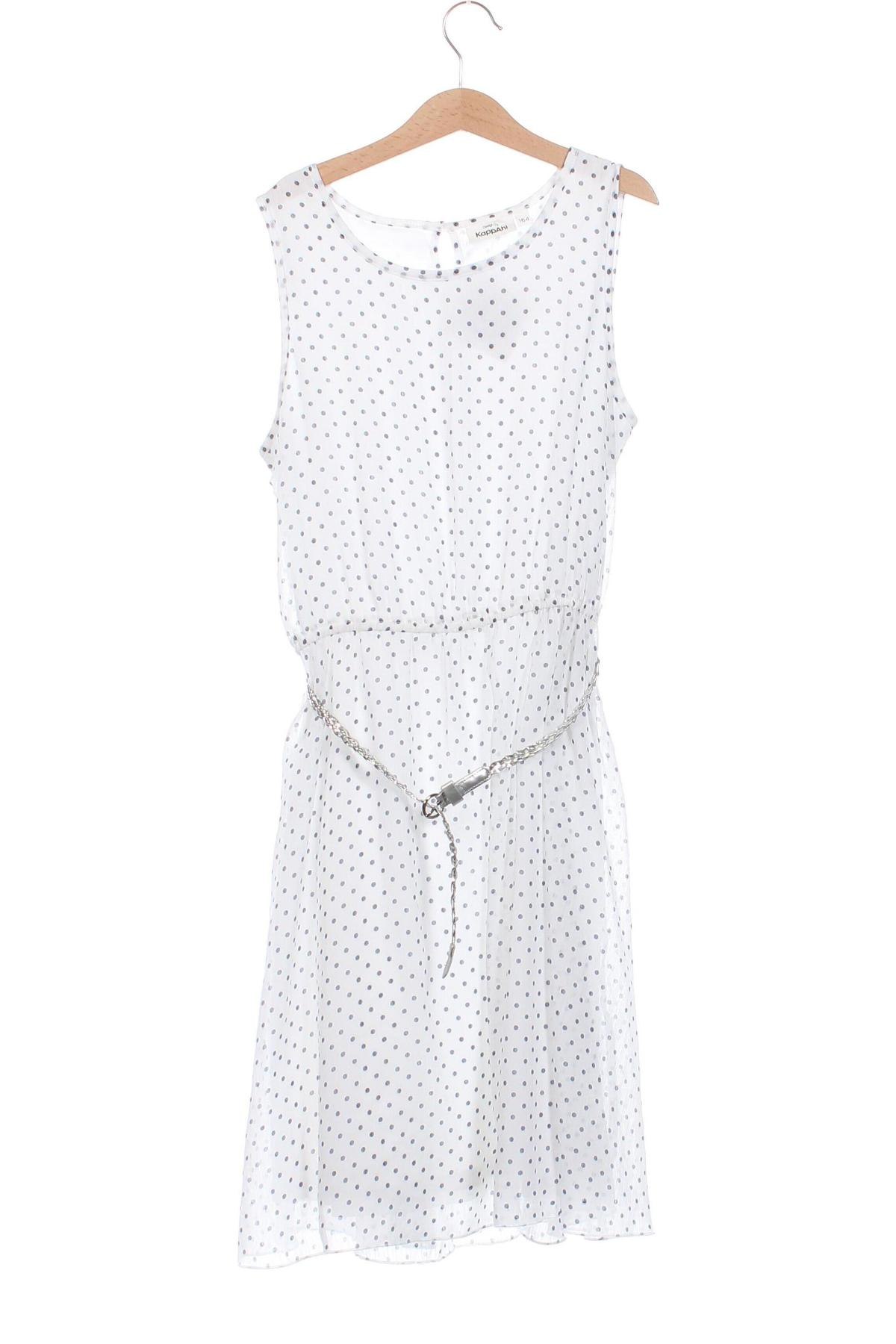 Детска рокля Design By Kappahl, Размер 13-14y/ 164-168 см, Цвят Бял, Цена 33,00 лв.