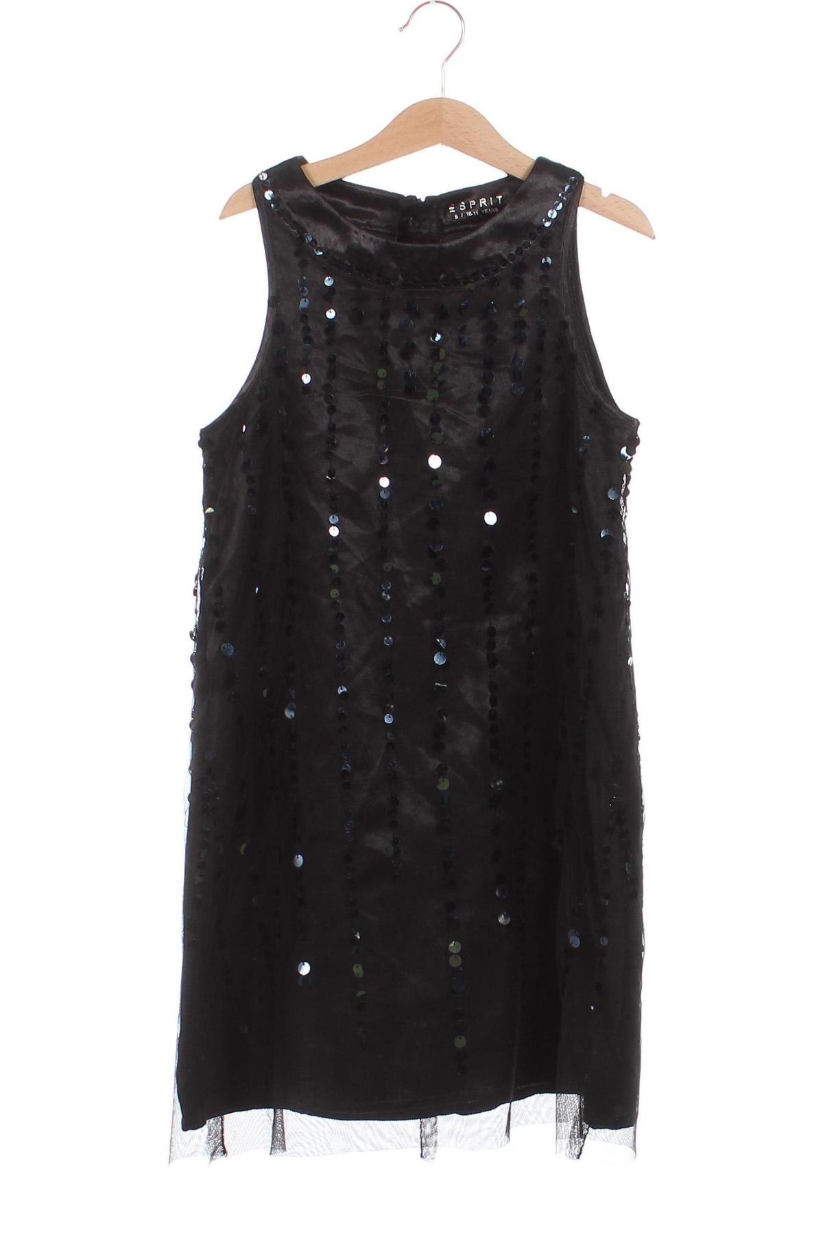 Παιδικό φόρεμα Esprit, Μέγεθος 10-11y/ 146-152 εκ., Χρώμα Μαύρο, Τιμή 19,79 €