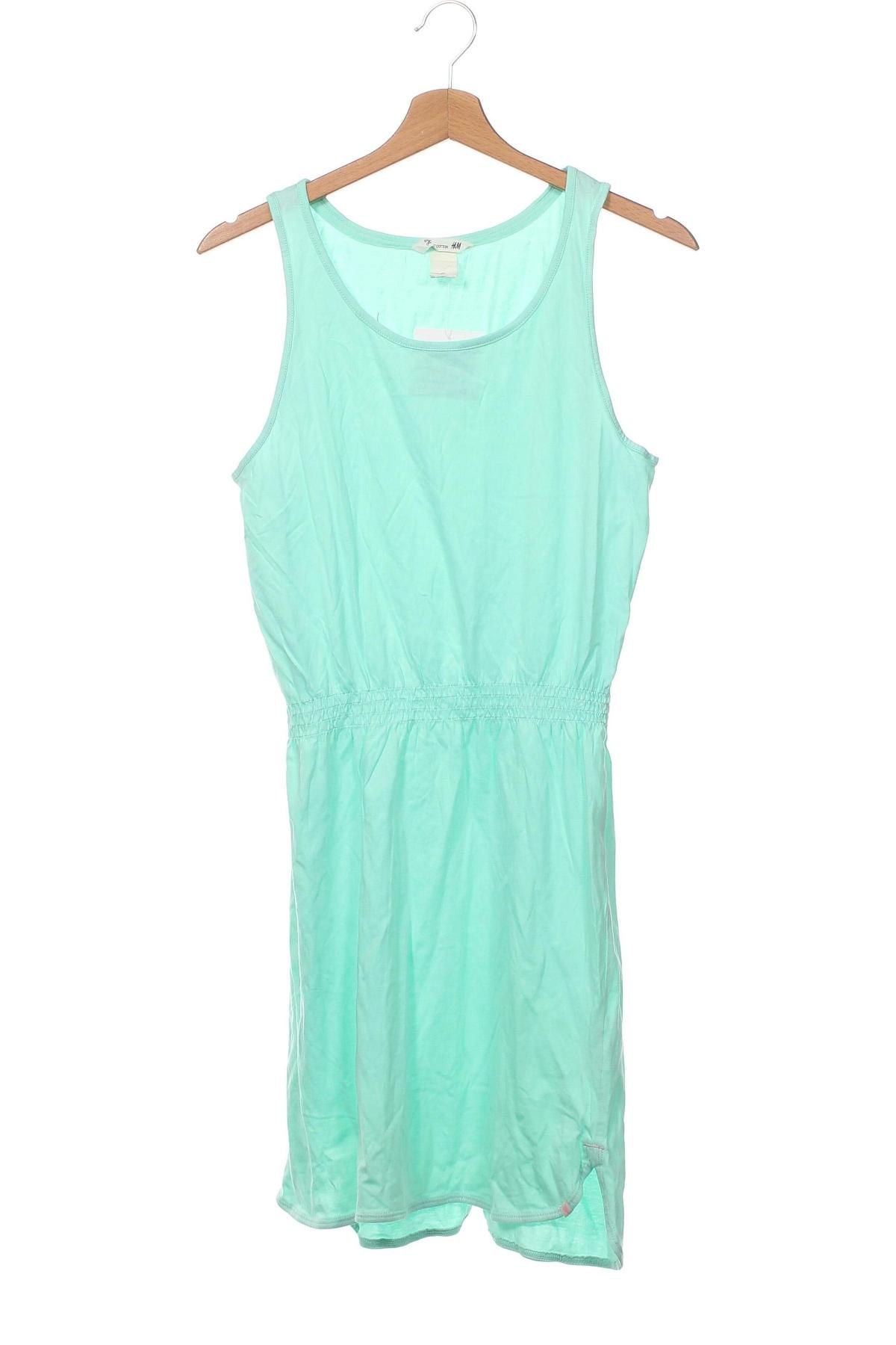 Dětské šaty  H&M, Velikost 14-15y/ 168-170 cm, Barva Zelená, Cena  80,00 Kč