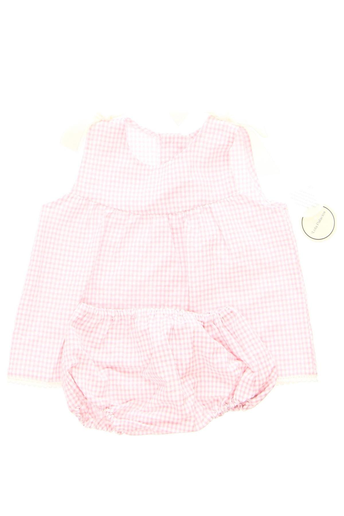Детска рокля Lola Palacios, Размер 3-4y/ 104-110 см, Цвят Розов, Цена 34,50 лв.