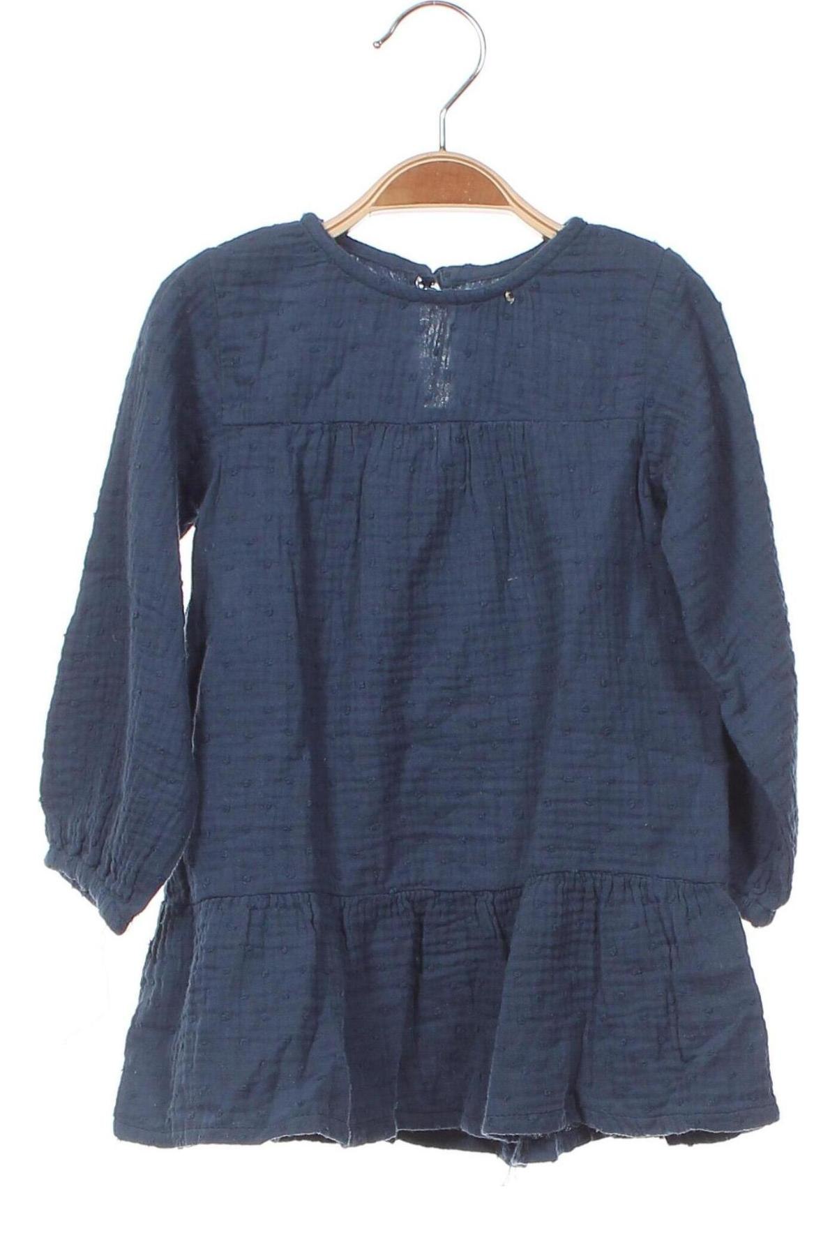 Gyerek ruha Mango, Méret 18-24m / 86-98 cm, Szín Kék, Ár 5 283 Ft