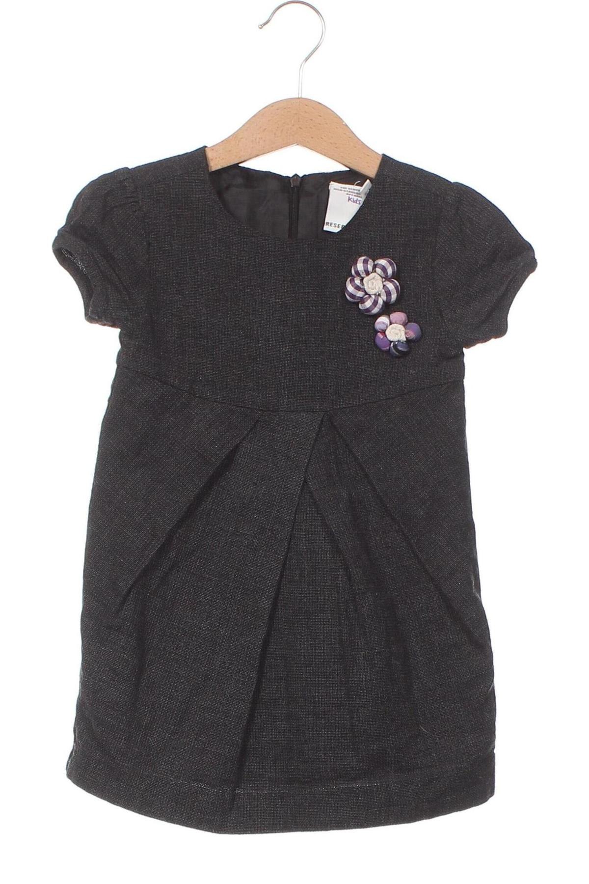 Detské šaty  Reserved, Veľkosť 2-3y/ 98-104 cm, Farba Sivá, Cena  6,47 €