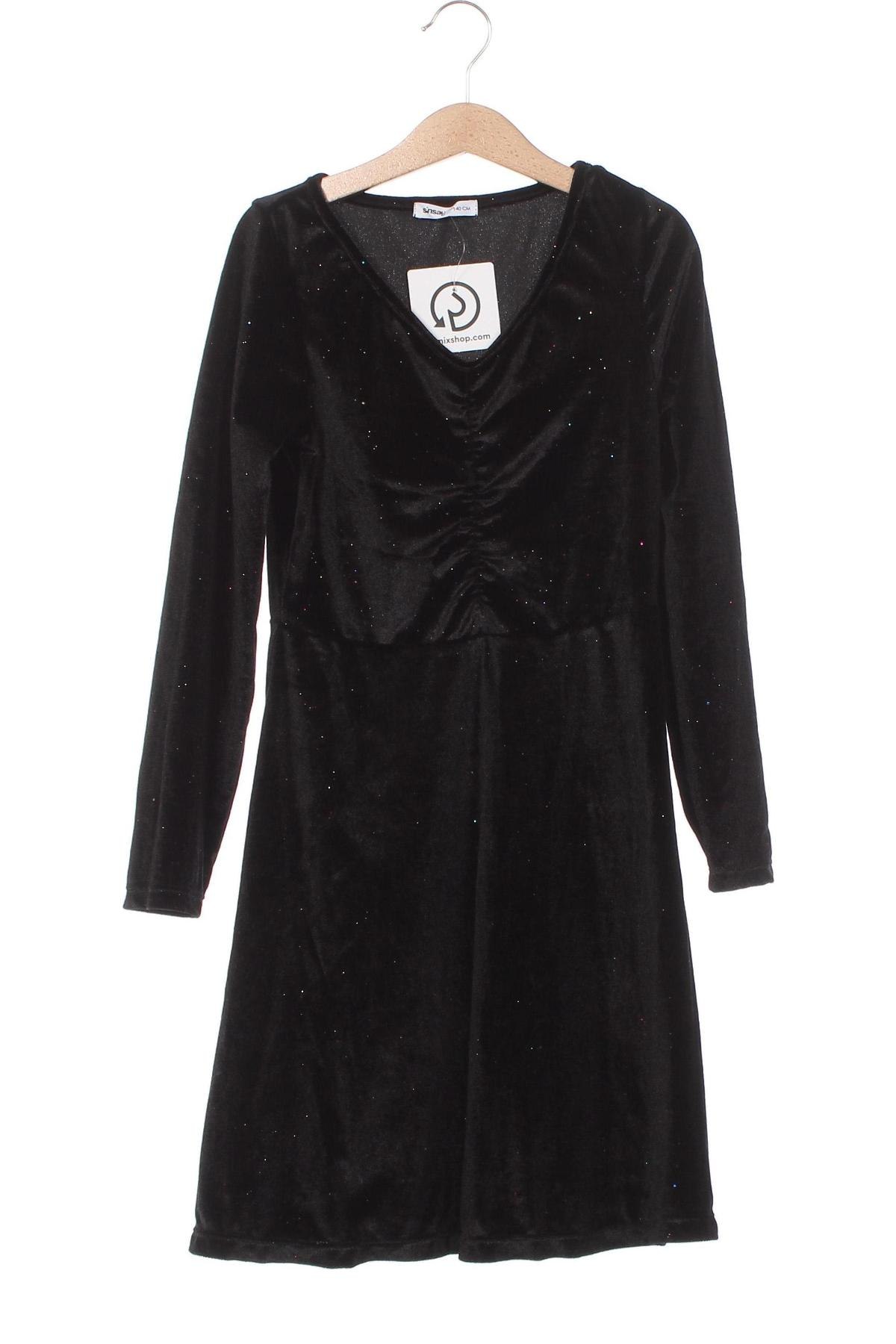Детска рокля Sinsay, Размер 9-10y/ 140-146 см, Цвят Черен, Цена 28,67 лв.