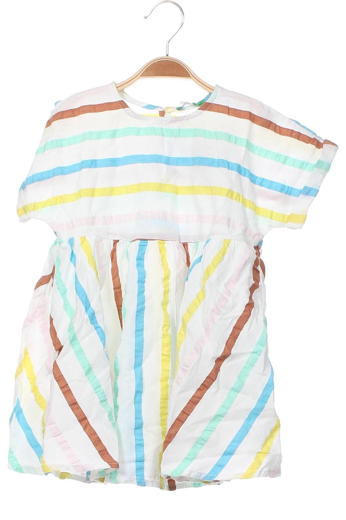 Детска рокля United Colors Of Benetton, Размер 18-24m/ 86-98 см, Цвят Многоцветен, Цена 35,60 лв.