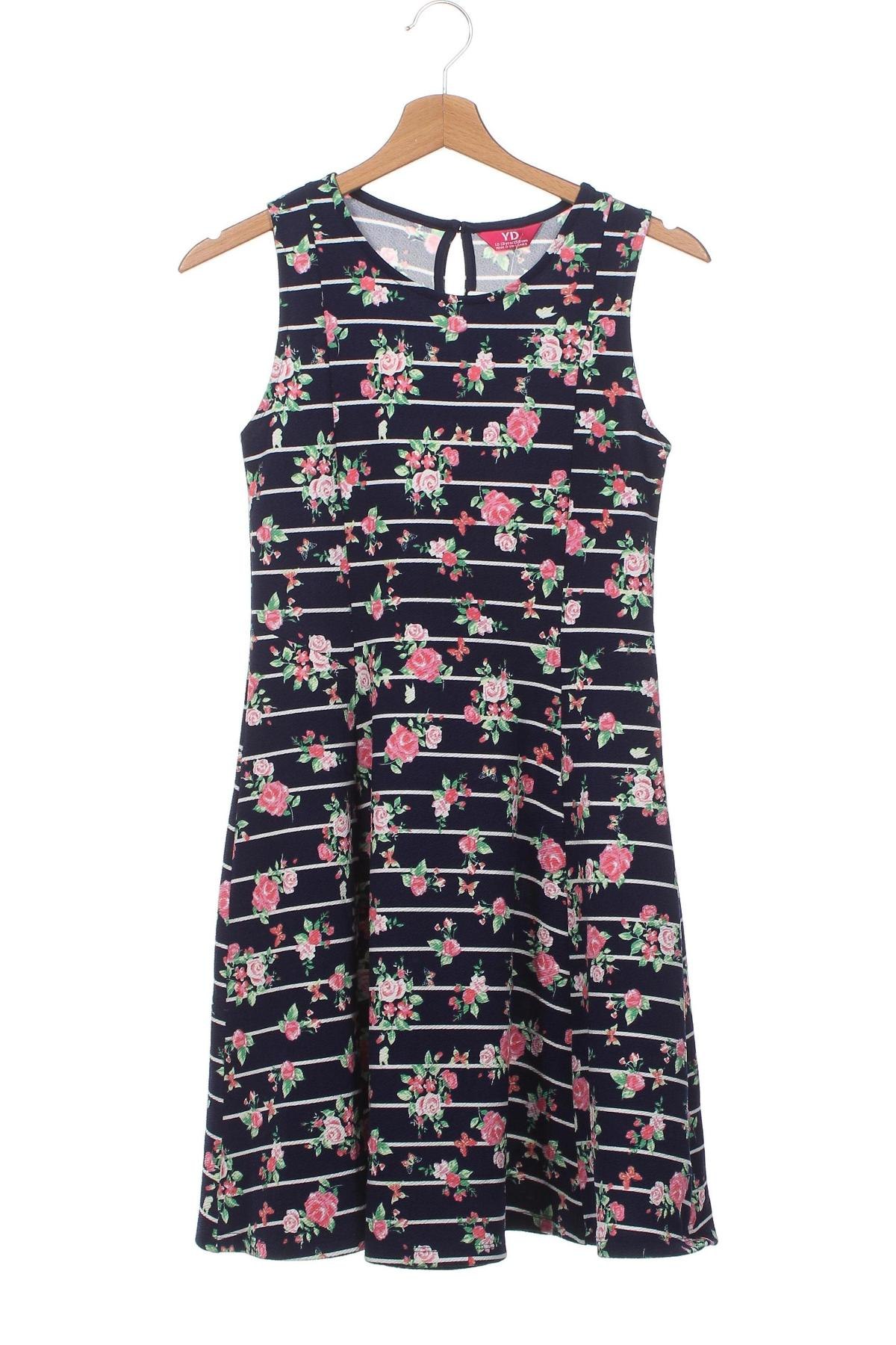 Детска рокля Yd, Размер 12-13y/ 158-164 см, Цвят Син, Цена 11,76 лв.