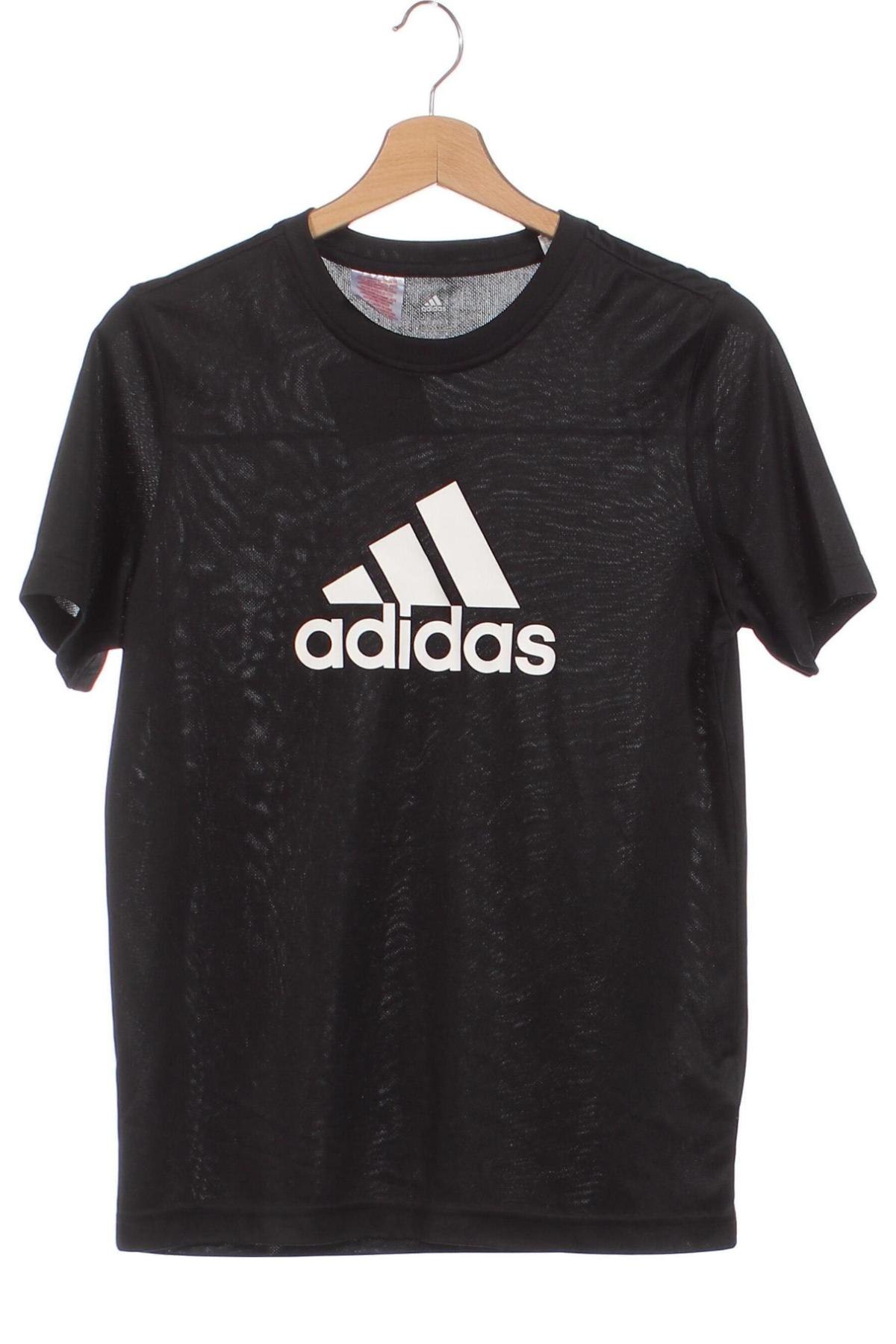 Kinder Sportbluse Adidas, Größe 13-14y/ 164-168 cm, Farbe Schwarz, Preis 19,48 €