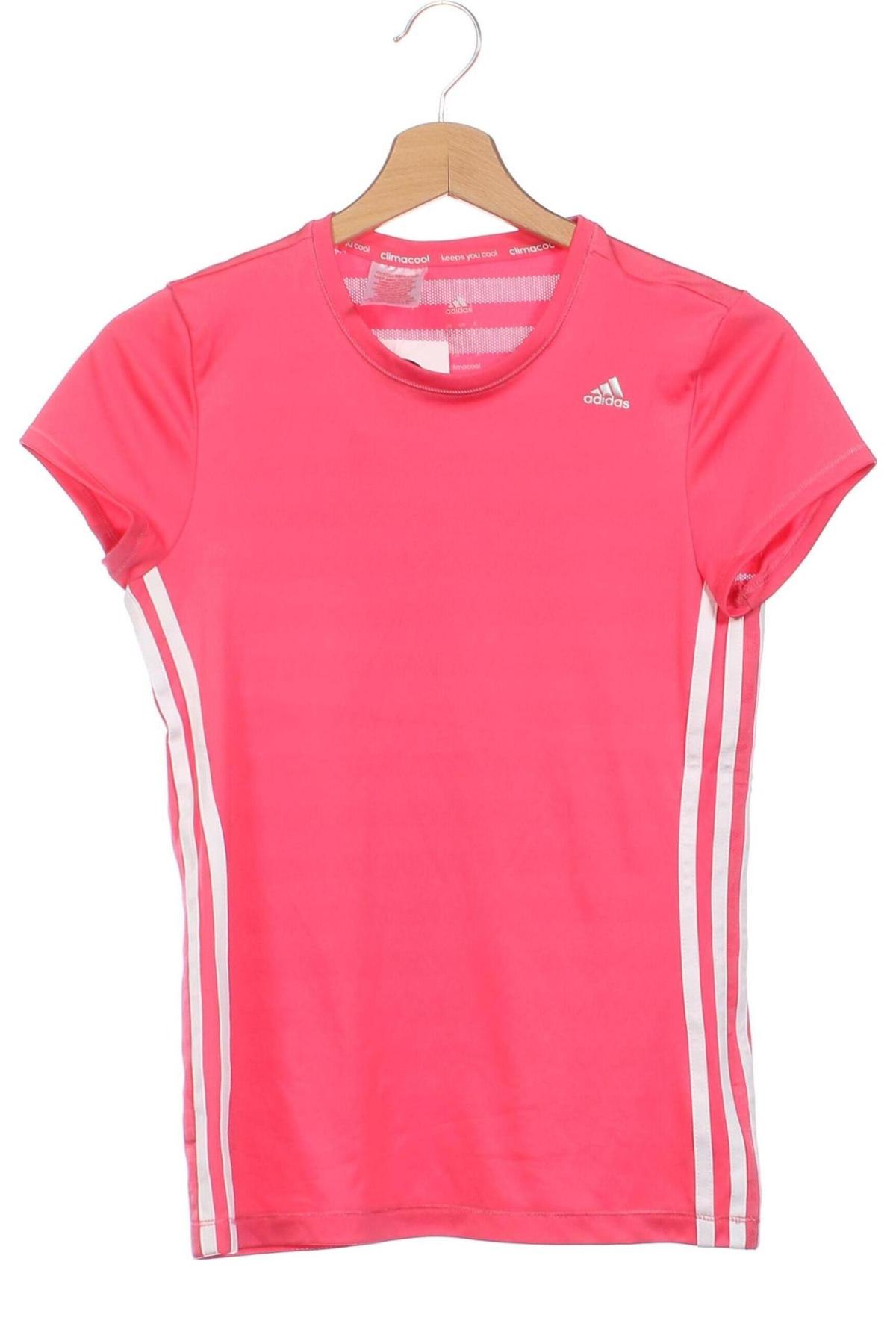 Детска тениска Adidas, Размер 13-14y/ 164-168 см, Цвят Розов, Цена 18,00 лв.