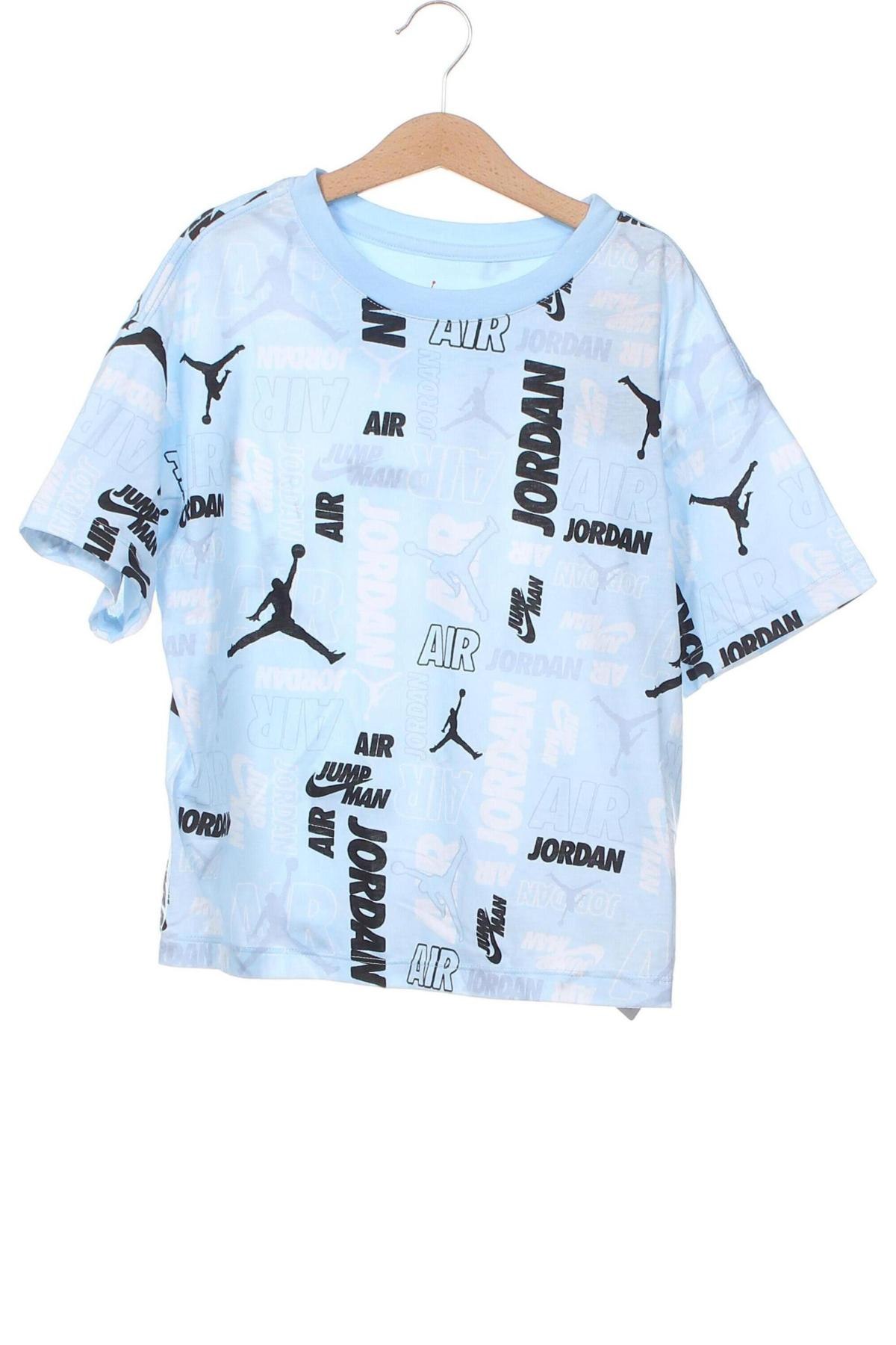 Dziecięcy T-shirt Air Jordan Nike, Rozmiar 9-10y/ 140-146 cm, Kolor Niebieski, Cena 157,26 zł