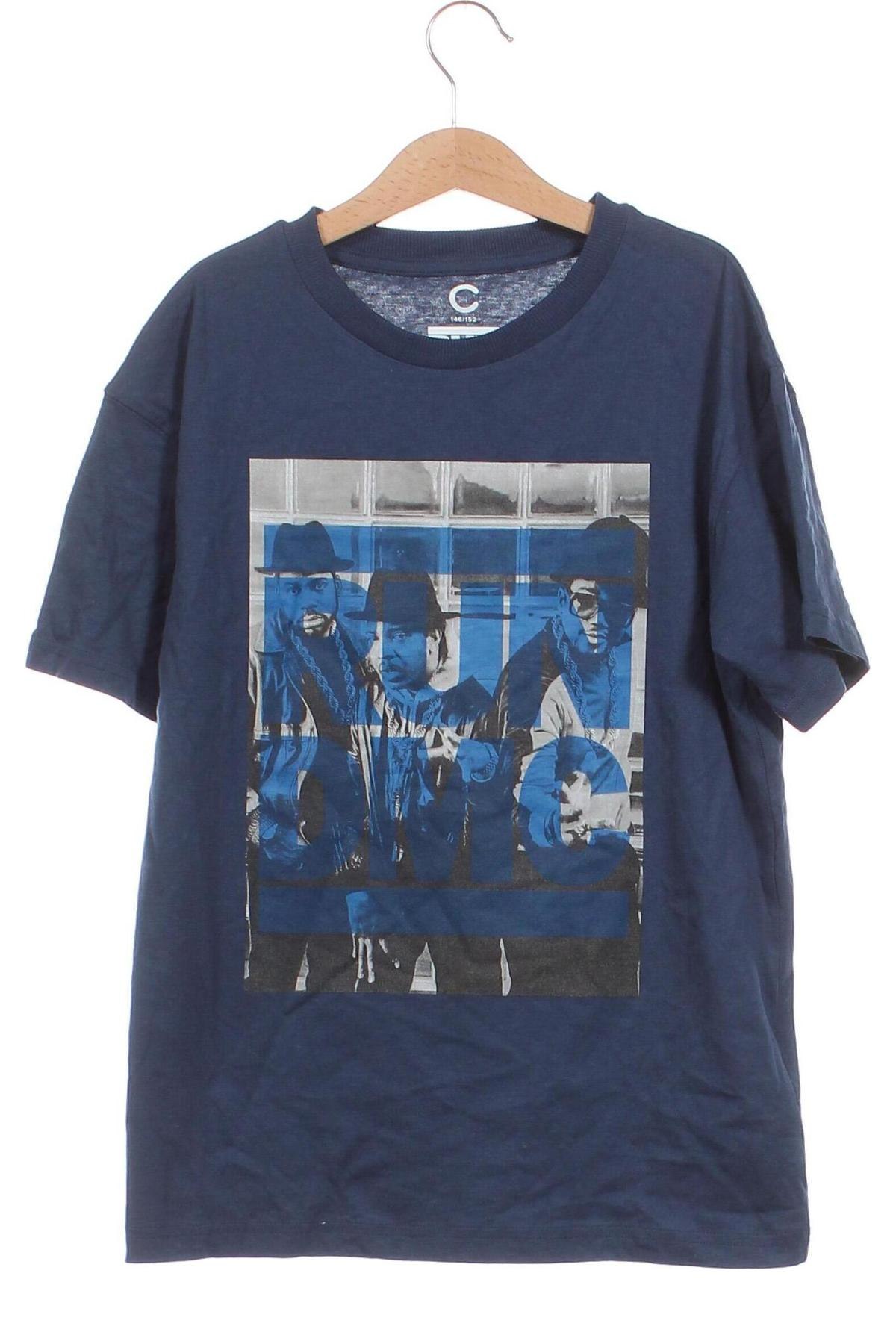 Kinder T-Shirt Cubus, Größe 10-11y/ 146-152 cm, Farbe Blau, Preis 6,96 €