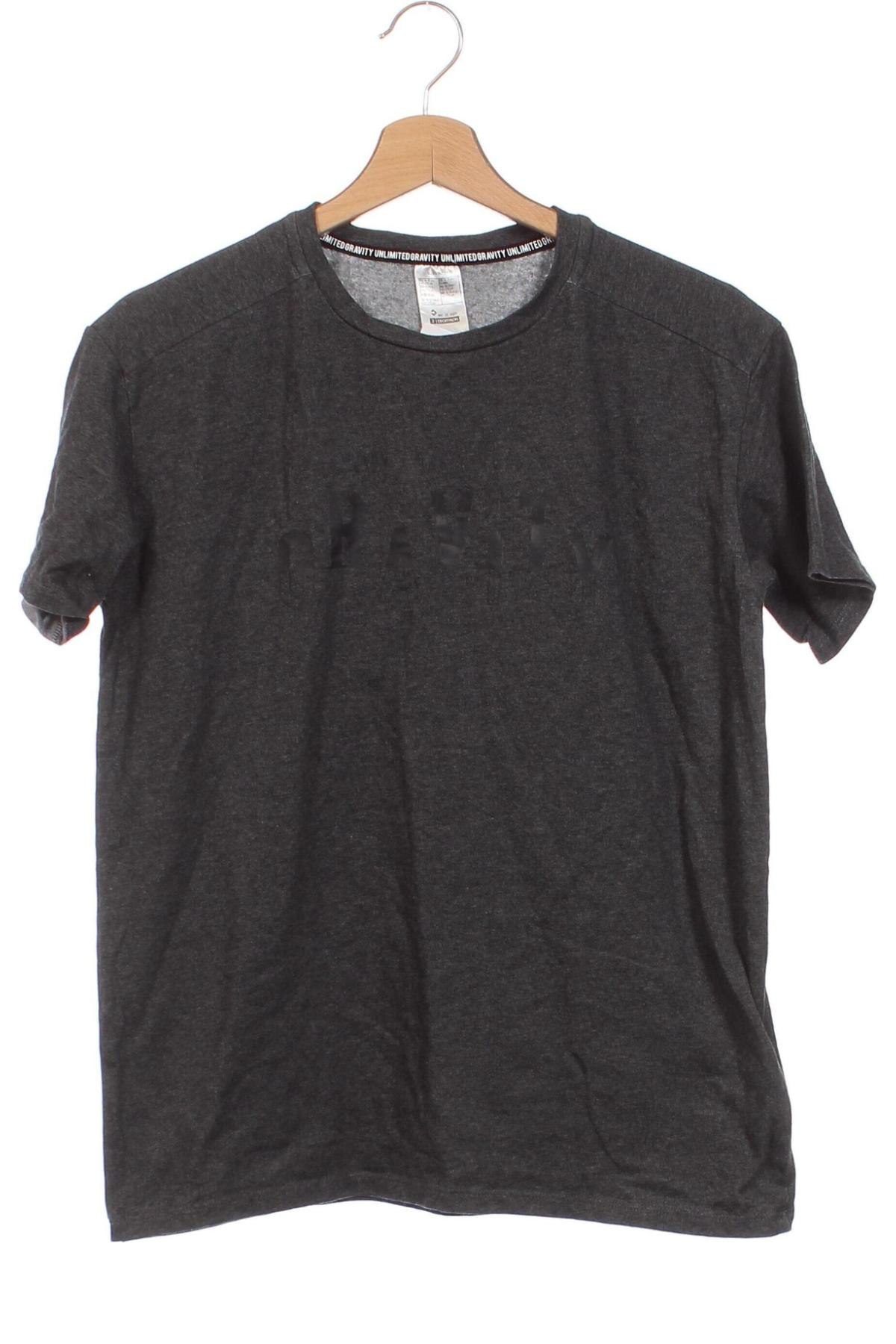 Tricou pentru copii Decathlon, Mărime 12-13y/ 158-164 cm, Culoare Gri, Preț 21,35 Lei