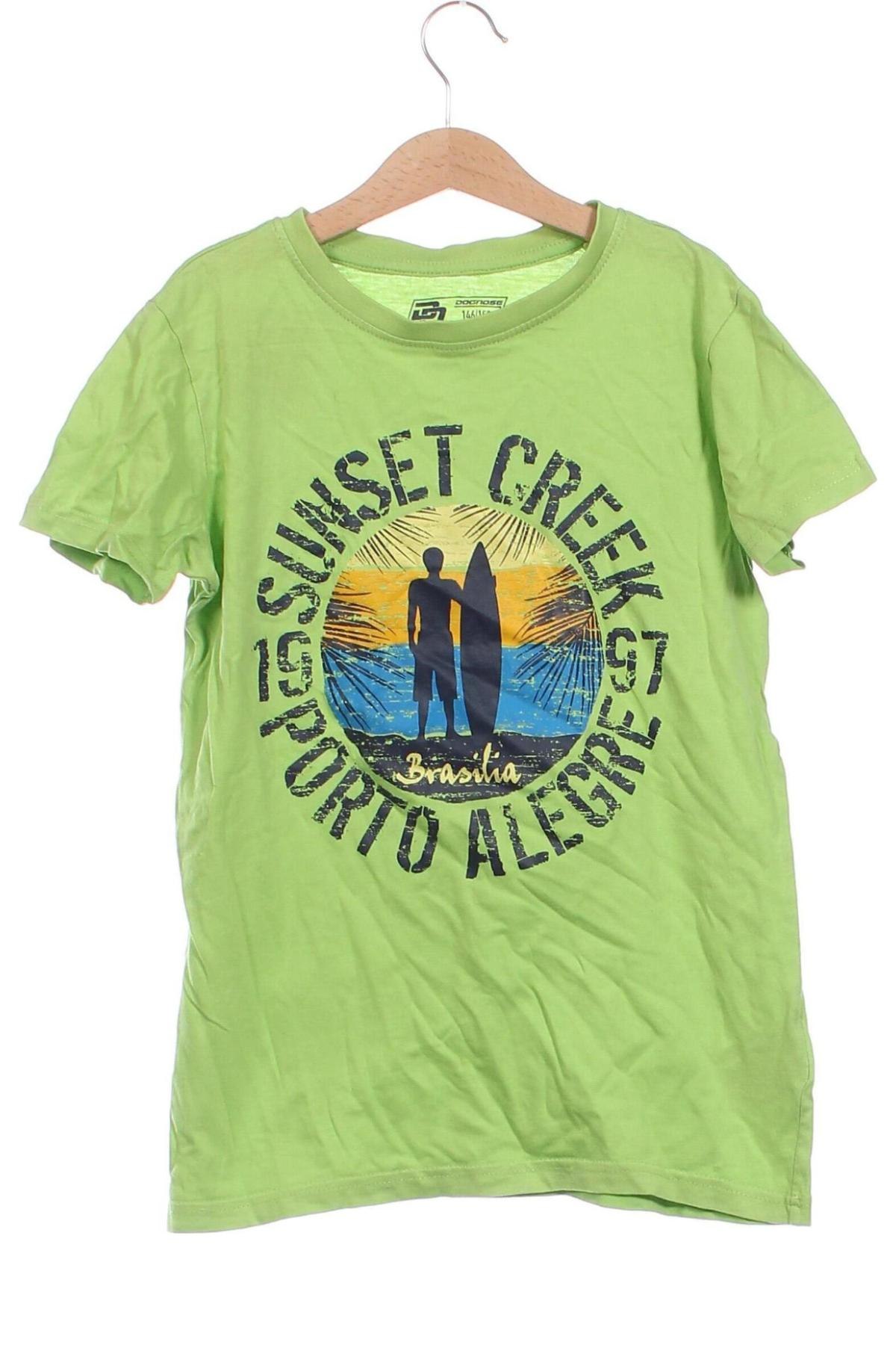 Παιδικό μπλουζάκι Dognose, Μέγεθος 10-11y/ 146-152 εκ., Χρώμα Πράσινο, Τιμή 6,19 €