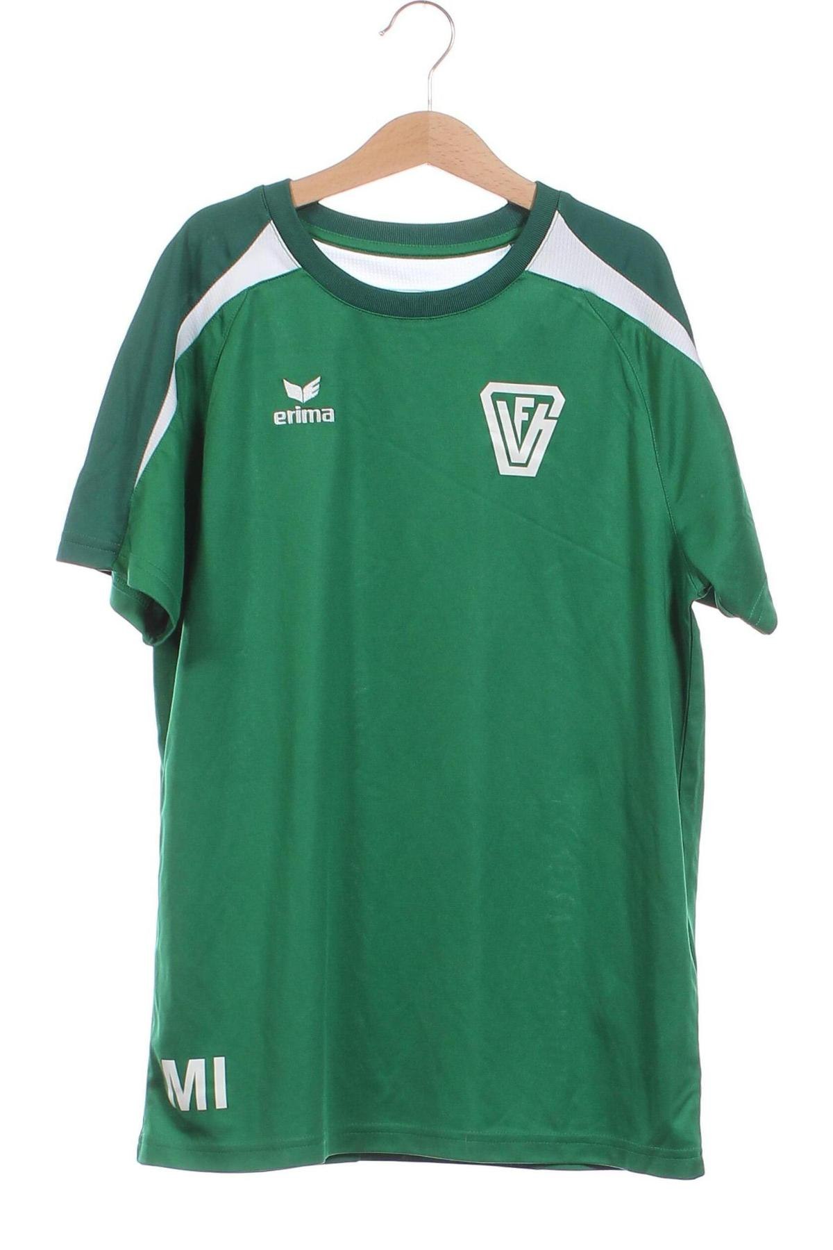 Kinder T-Shirt Erima, Größe 13-14y/ 164-168 cm, Farbe Grün, Preis 3,63 €