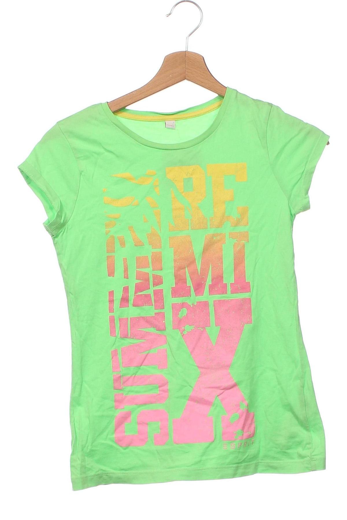 Dětské tričko  Esprit, Velikost 13-14y/ 164-168 cm, Barva Zelená, Cena  175,00 Kč