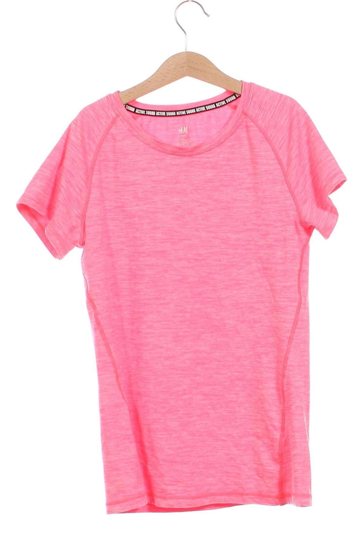 Dětské tričko  H&M Sport, Velikost 12-13y/ 158-164 cm, Barva Růžová, Cena  223,00 Kč