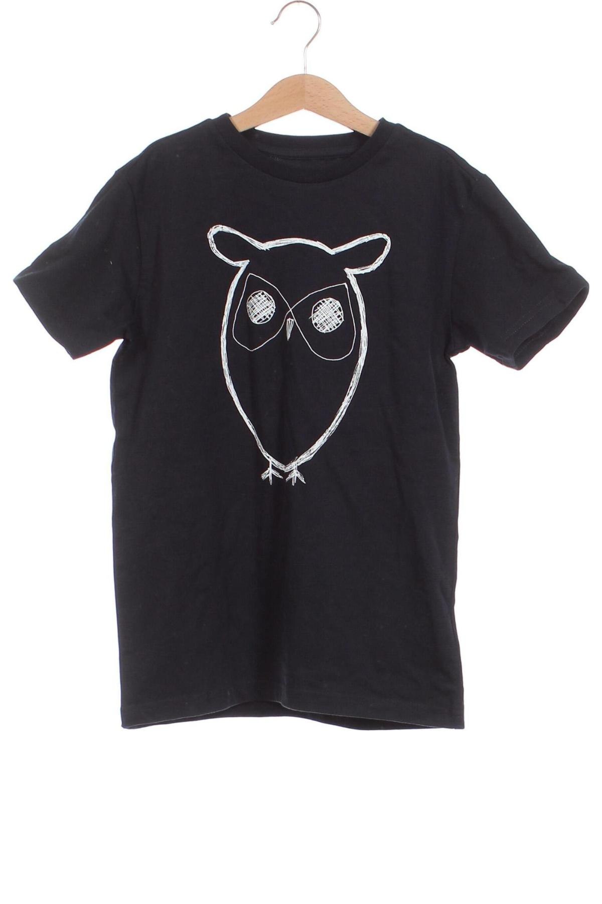 Kinder T-Shirt Knowledge Cotton Apparel, Größe 10-11y/ 146-152 cm, Farbe Schwarz, Preis 29,77 €