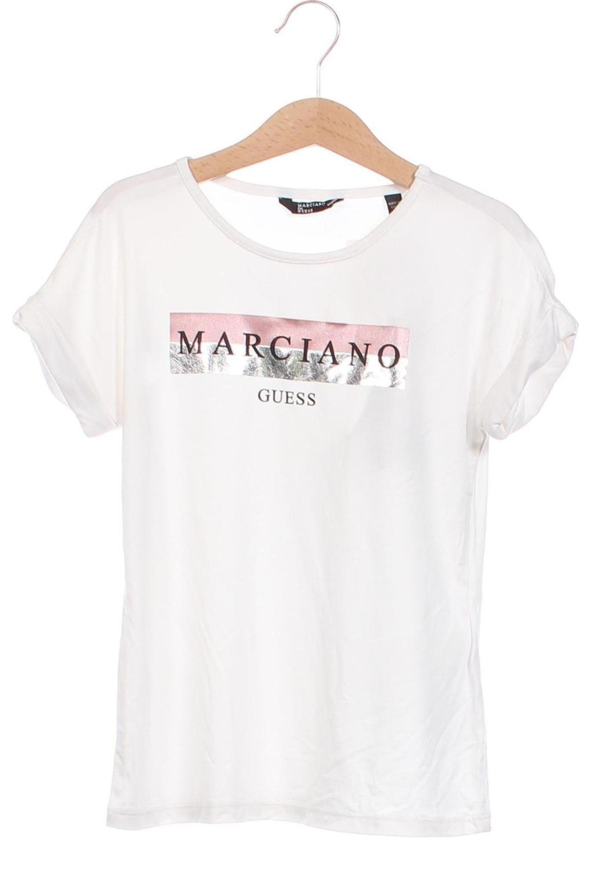Kinder T-Shirt Marciano by Guess, Größe 6-7y/ 122-128 cm, Farbe Weiß, Preis 18,25 €