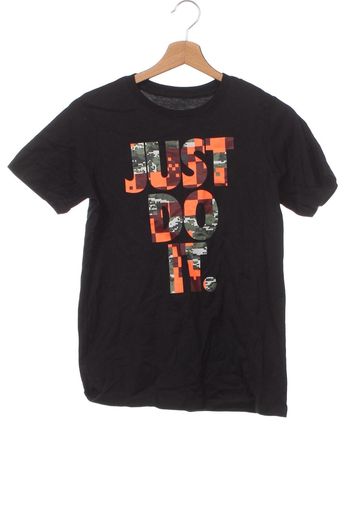 Kinder T-Shirt Nike, Größe 8-9y/ 134-140 cm, Farbe Schwarz, Preis 34,10 €