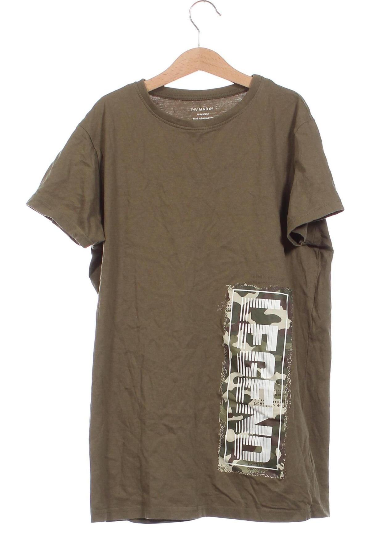 Kinder T-Shirt Primark, Größe 13-14y/ 164-168 cm, Farbe Grün, Preis 6,96 €