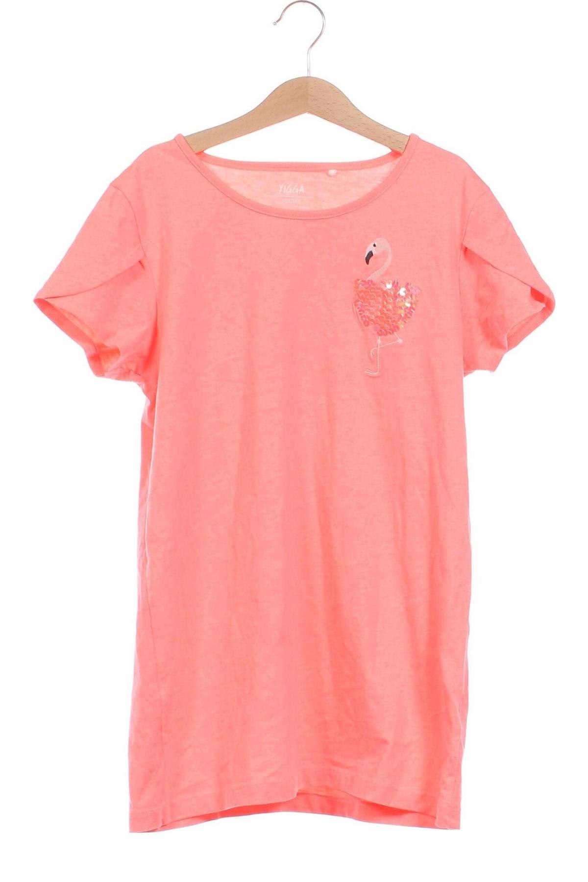 Dziecięcy T-shirt Yigga, Rozmiar 12-13y/ 158-164 cm, Kolor Różowy, Cena 31,99 zł