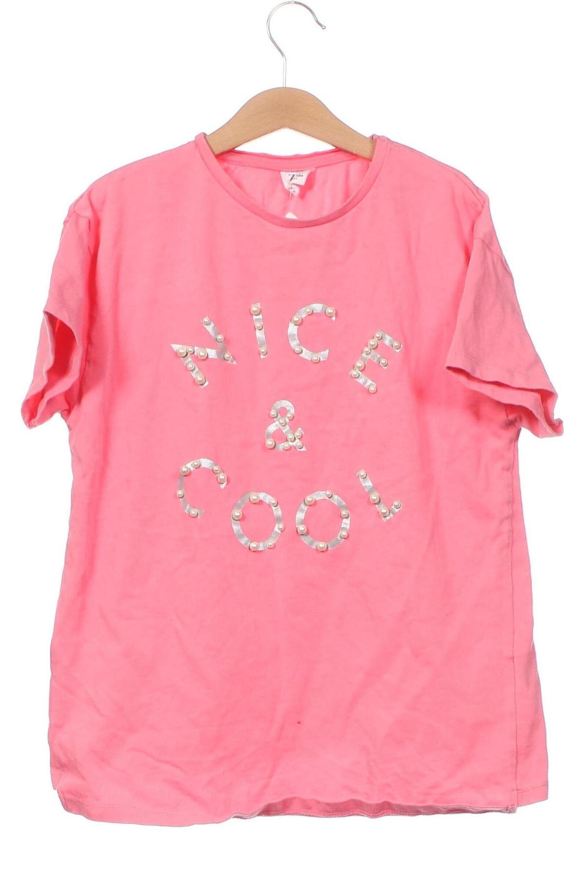 Tricou pentru copii Zara, Mărime 13-14y/ 164-168 cm, Culoare Roz, Preț 16,45 Lei