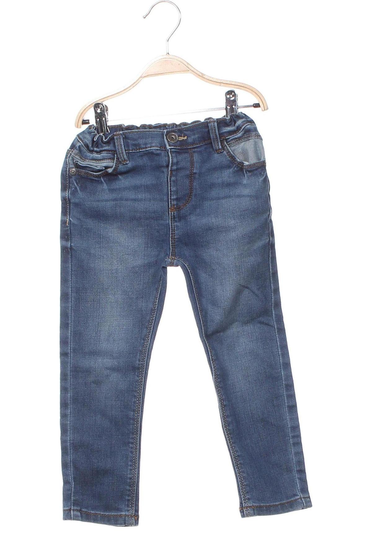 Dziecięce jeansy Fagottino By Oviesse, Rozmiar 18-24m/ 86-98 cm, Kolor Niebieski, Cena 36,78 zł