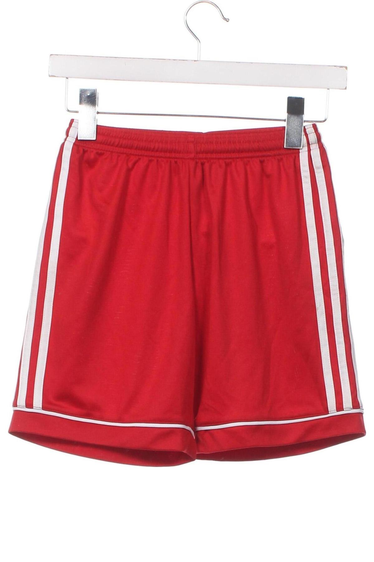 Detské krátke nohavice  Adidas, Veľkosť 11-12y/ 152-158 cm, Farba Červená, Cena  16,44 €