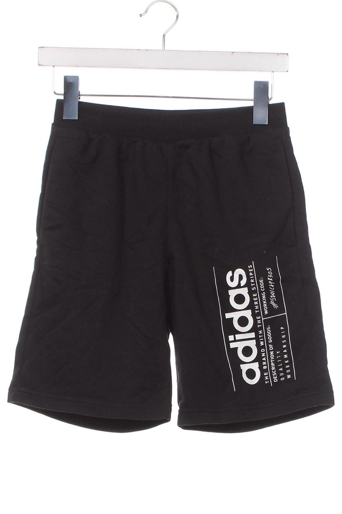Pantaloni scurți pentru copii Adidas, Mărime 11-12y/ 152-158 cm, Culoare Negru, Preț 204,08 Lei